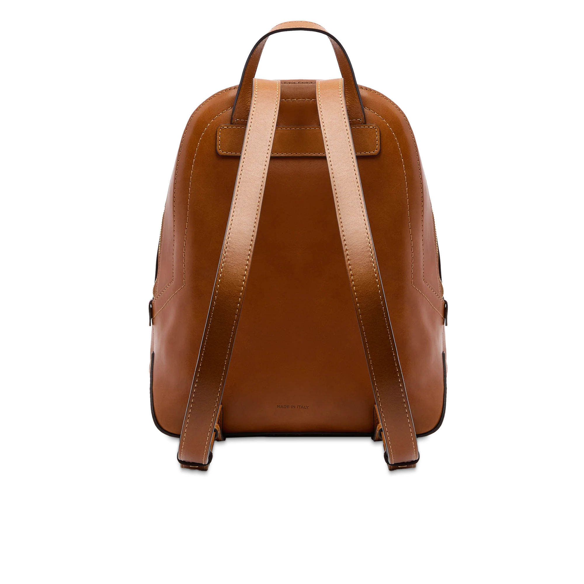 Zaino donna in pelle con tasca frontale - Image 3
