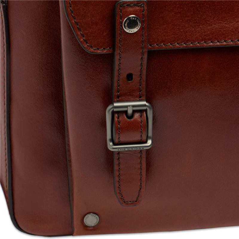 Zaino in pelle porta pc uomo una zip - Image 6