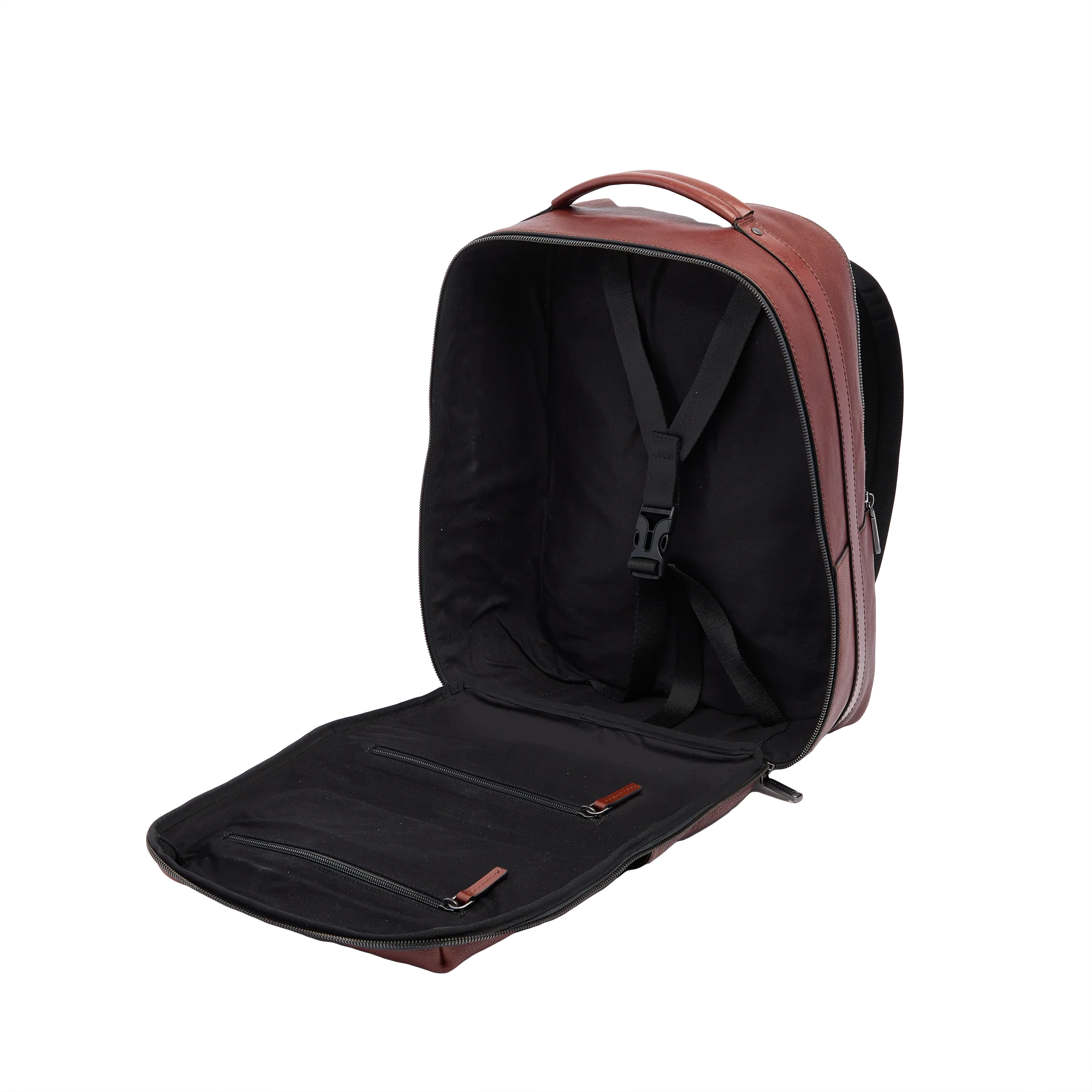 Zaino Underseat Ludovico in Pelle con Apertura Totale e Tasche Organizzate - Image 4