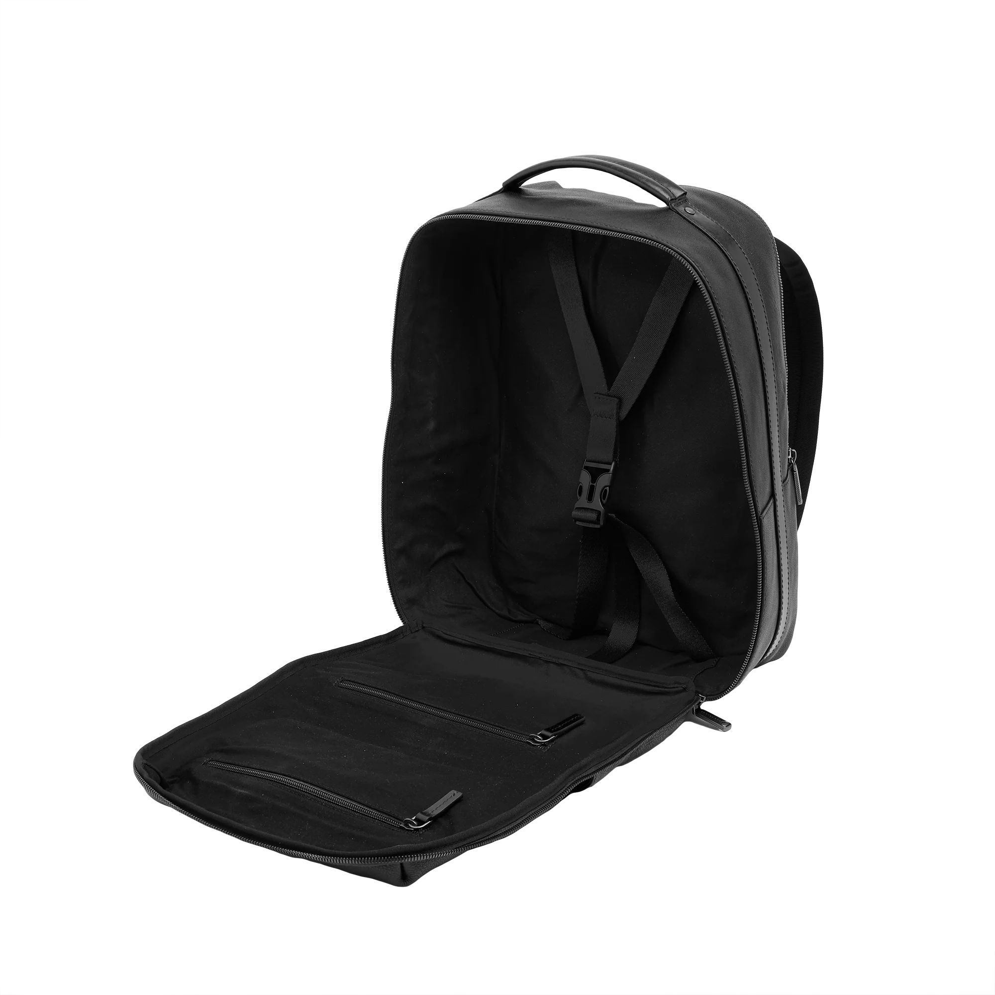 Zaino Underseat Ludovico in Pelle con Apertura Totale e Tasche Organizzate - Image 4