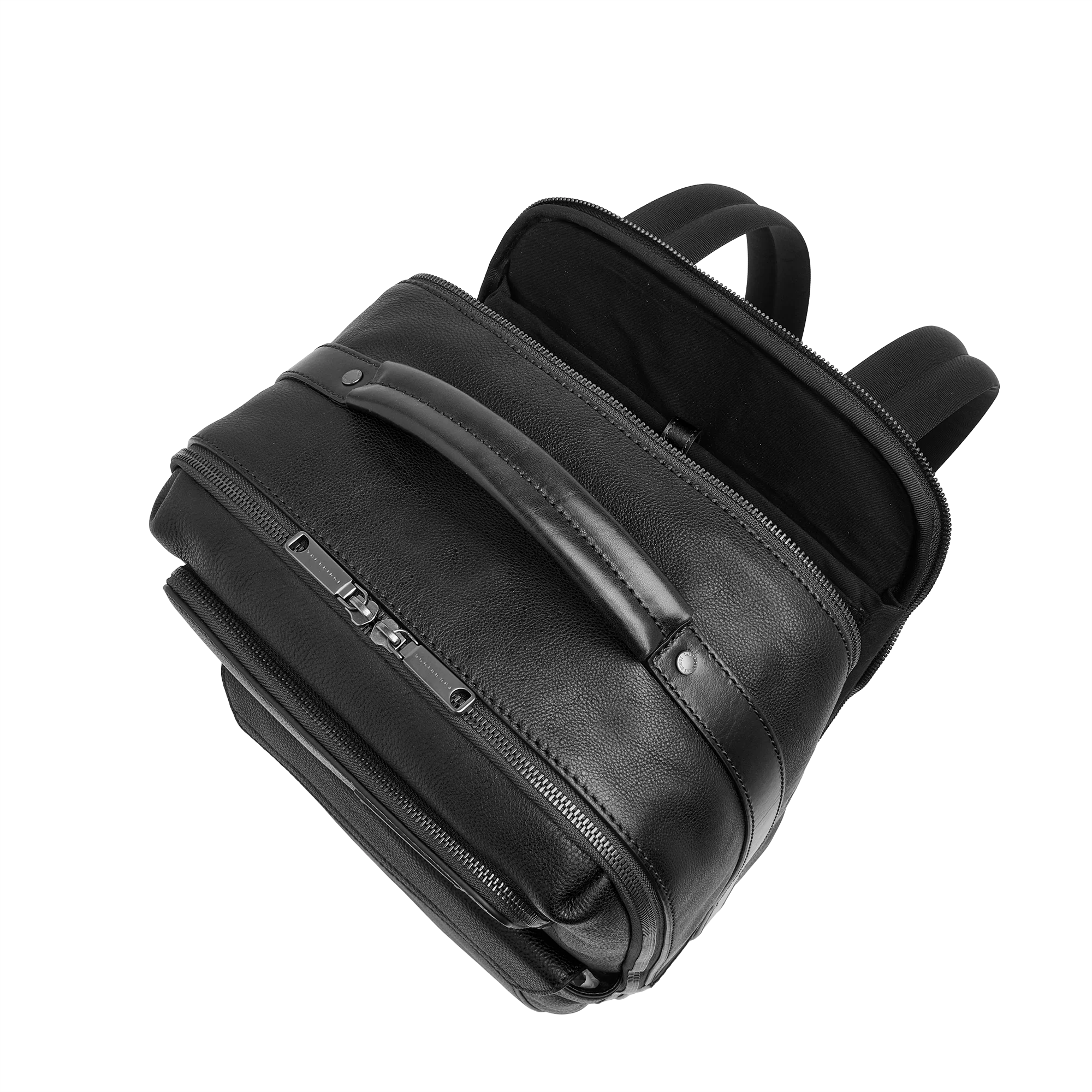Zaino Underseat Ludovico in Pelle con Apertura Totale e Tasche Organizzate - Image 5