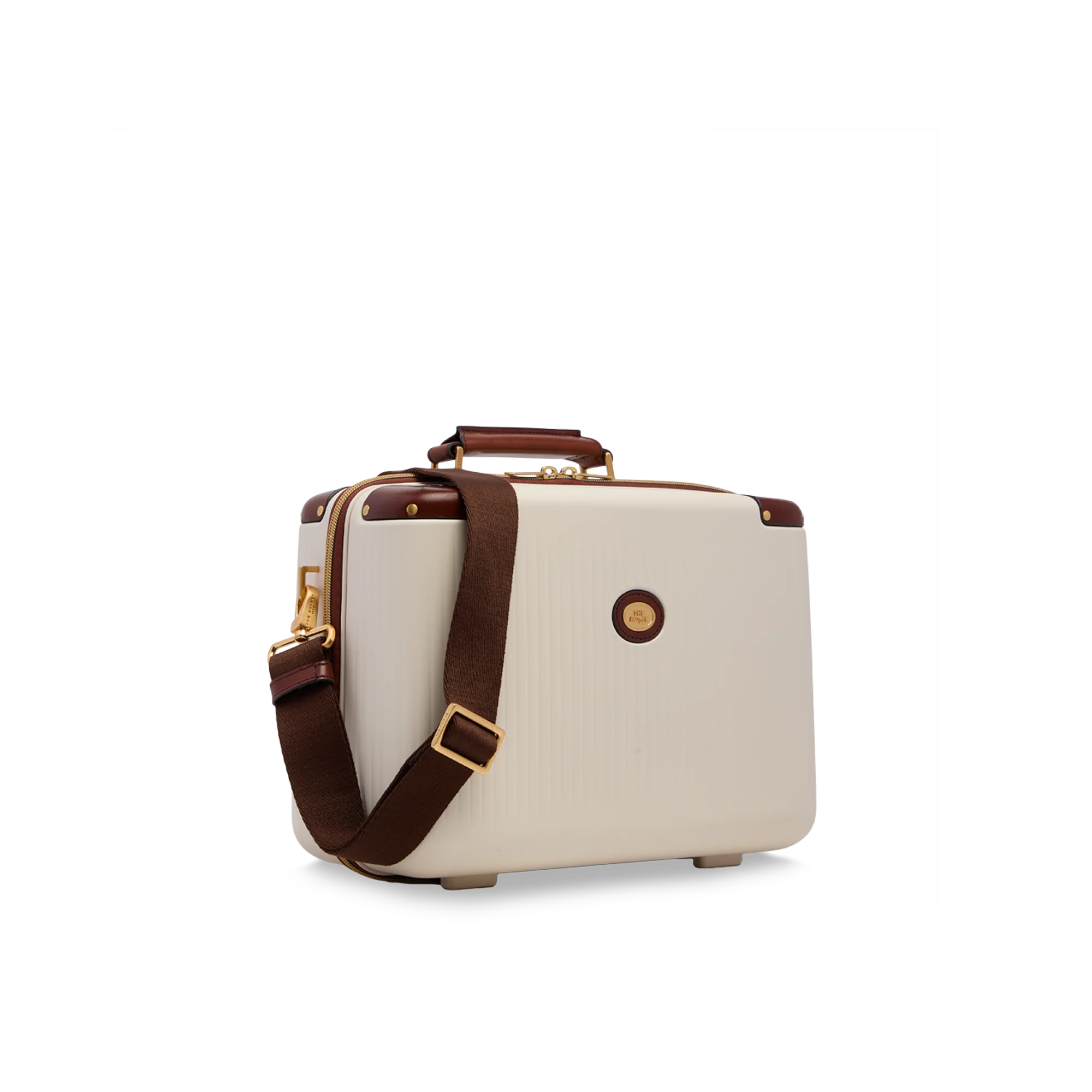 Beauty case in pelle e policarbonato - Image 2