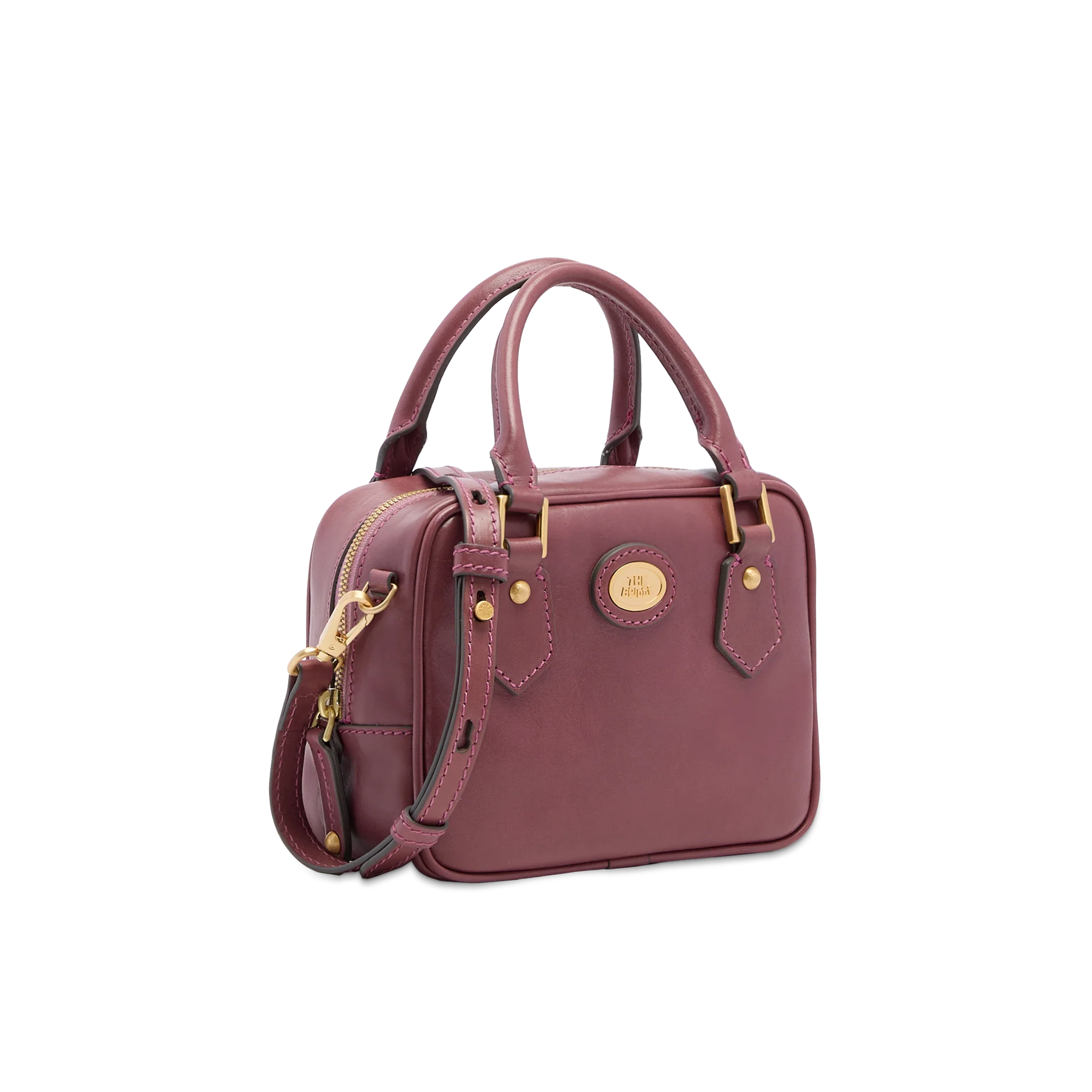 Bauletto in pelle con tracolla removibile - Image 2