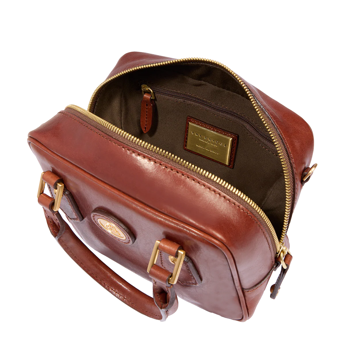 Bauletto in pelle con tracolla removibile - Image 4