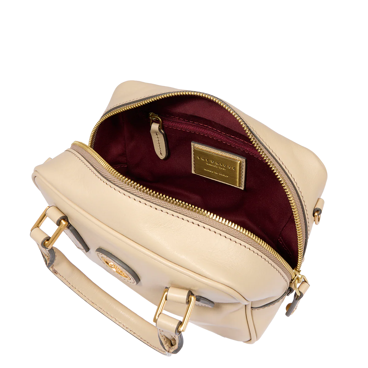 Bauletto in pelle con tracolla removibile - Image 4