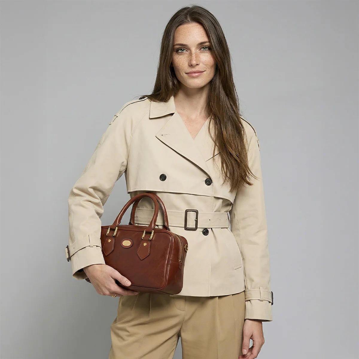Bauletto in pelle con tracolla removibile - Image 6