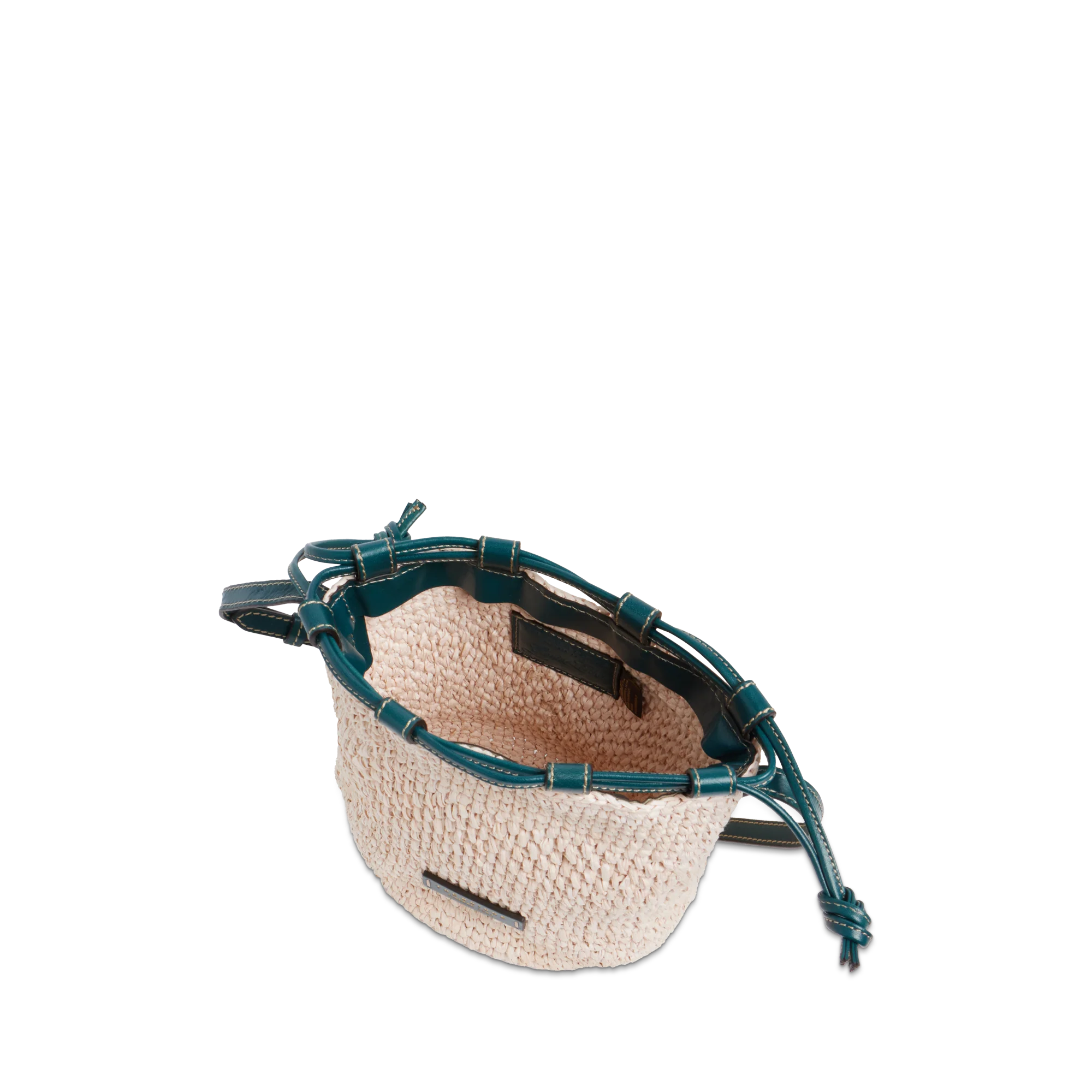 Borsa secchiello in rafia - Image 4
