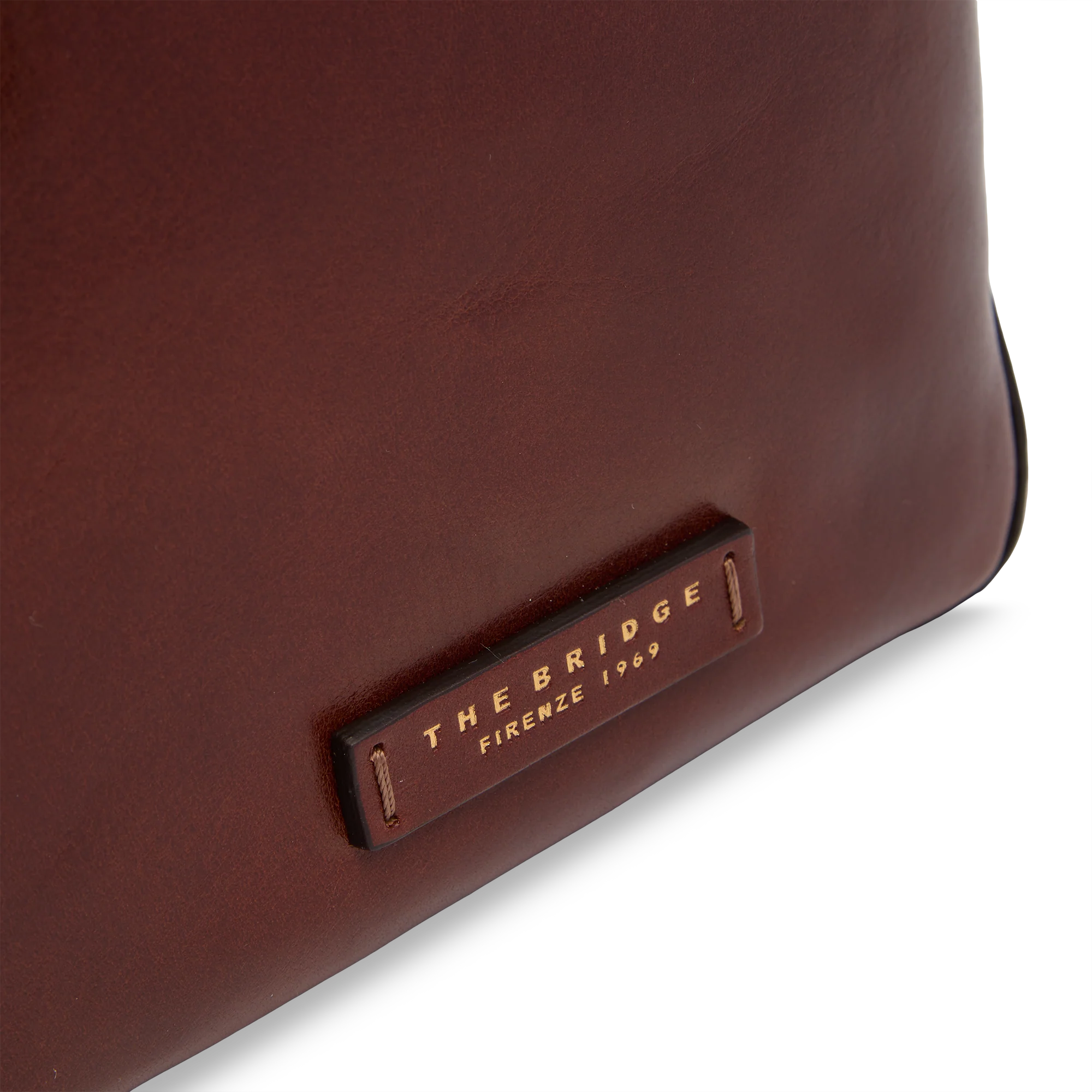 Borsa secchiello pelle con tracolla e manico - Image 5