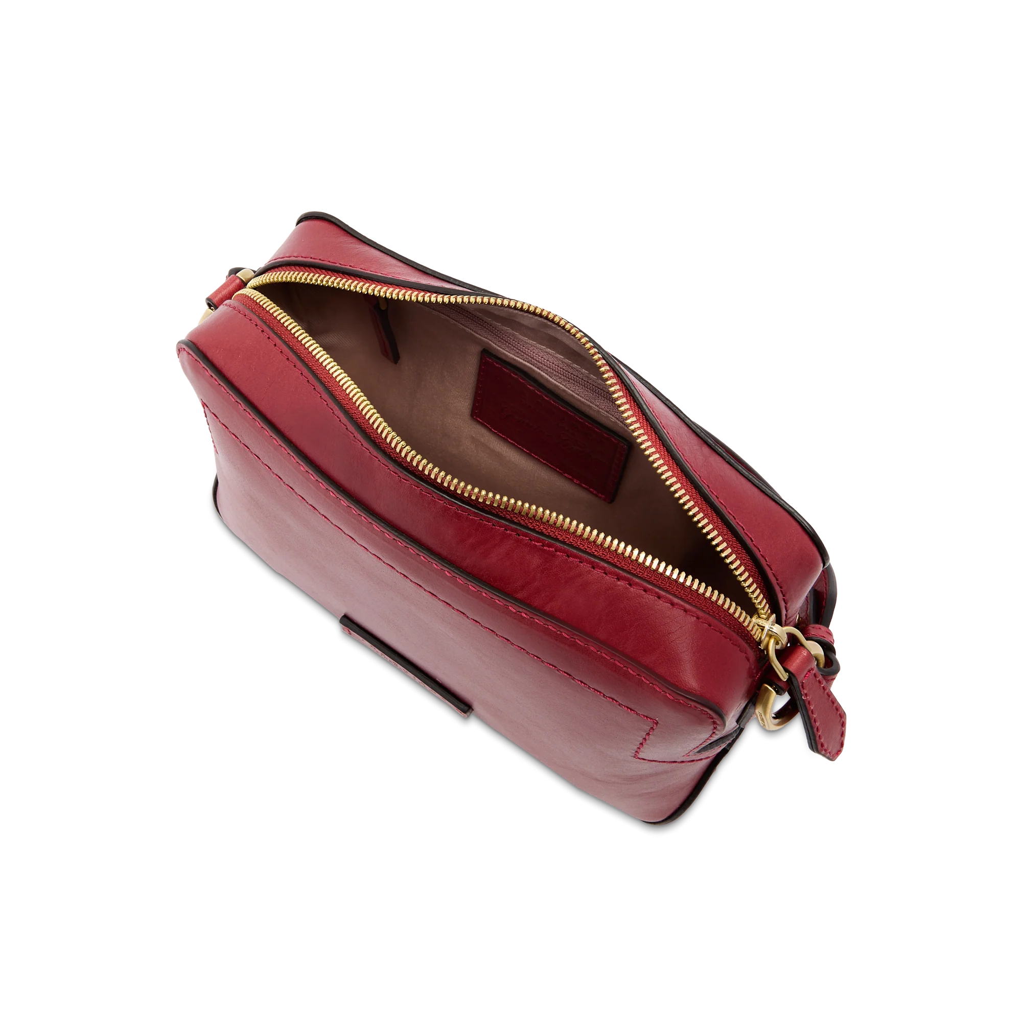 Borsa tracolla pelle chiusa con zip - Image 4
