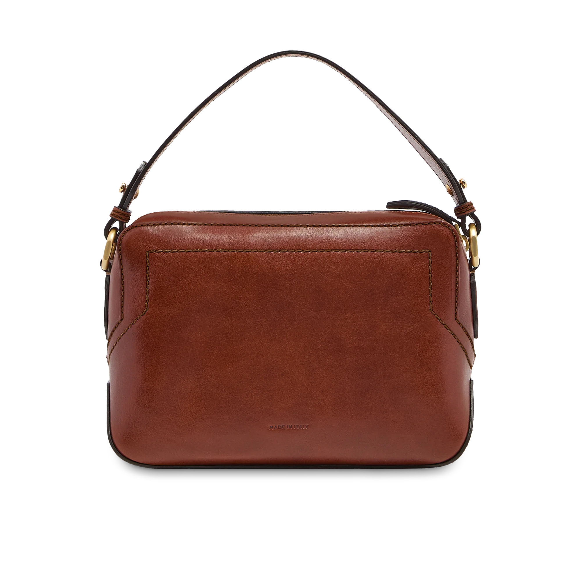 Borsa tracolla pelle chiusa con zip - Image 3