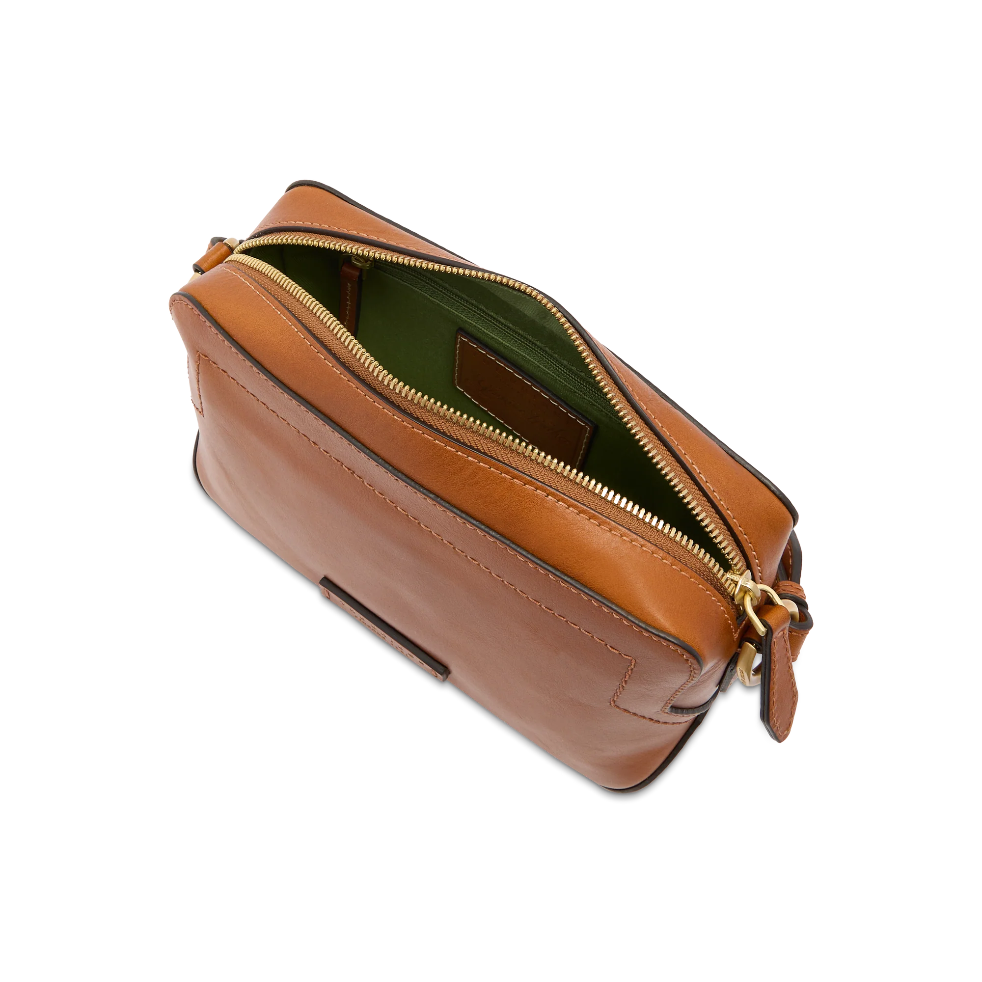 Borsa tracolla pelle chiusa con zip - Image 4