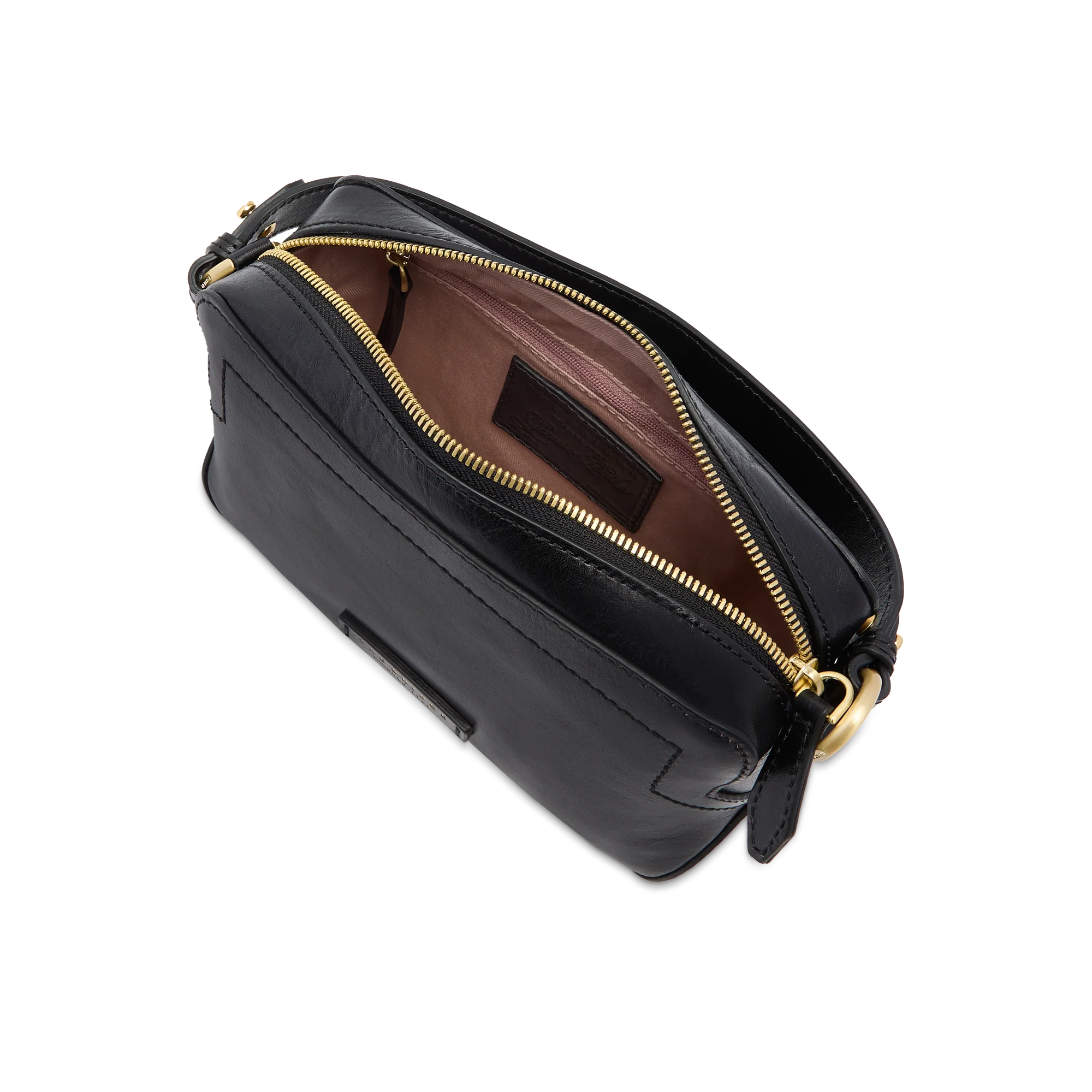 Borsa tracolla pelle chiusa con zip - Image 4