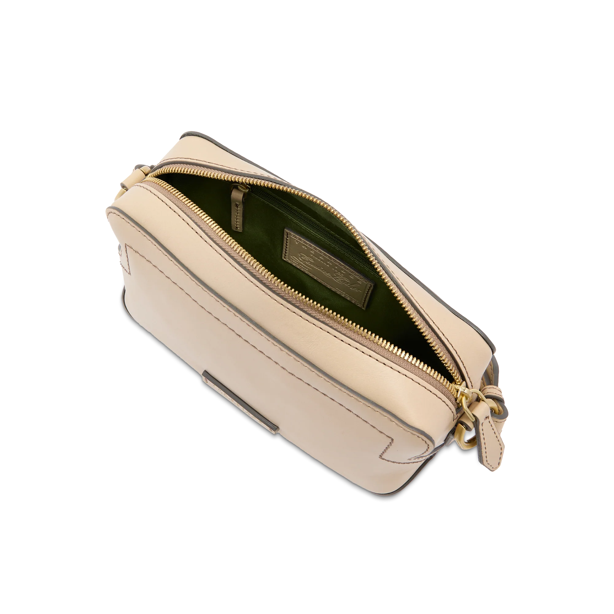 Borsa tracolla pelle chiusa con zip - Image 4