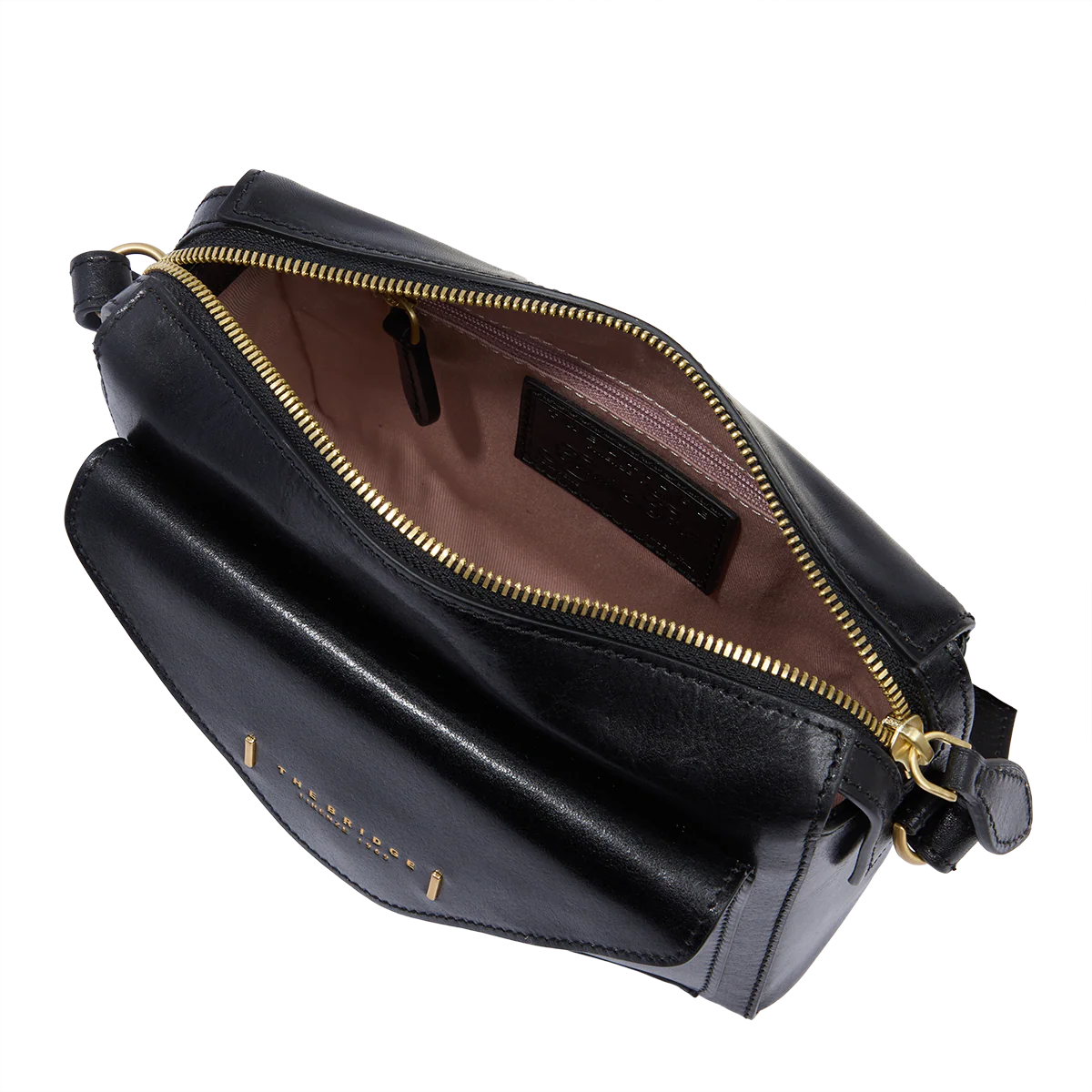 Borsa tracolla pelle chiusa con zip taglia s - Image 4