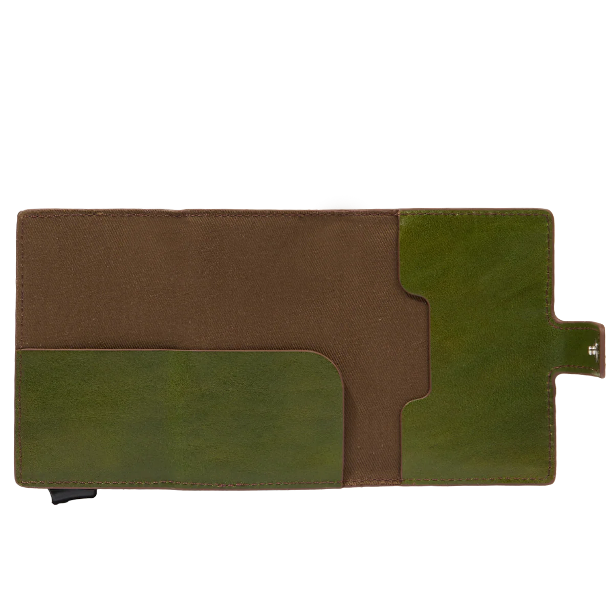 Portacarte in pelle a scatto con protezione RFID - Image 3