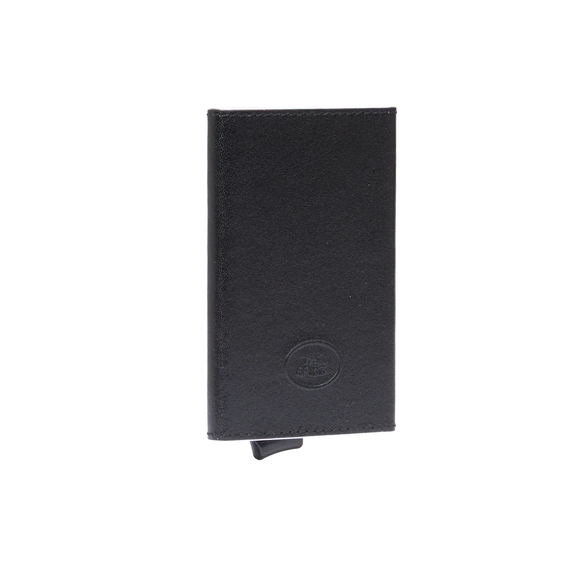 Portacarte in pelle a scatto con protezione rfid - Image 3
