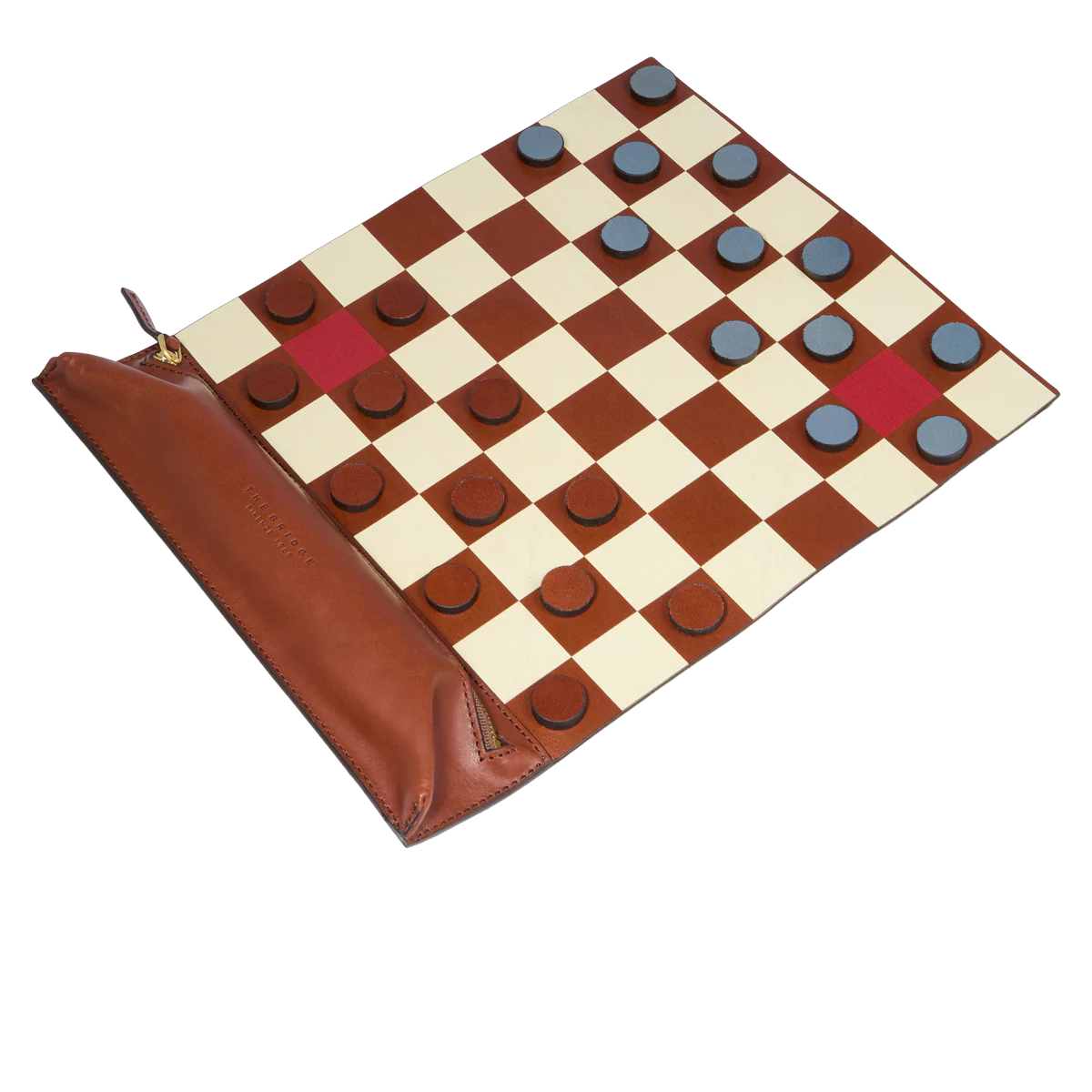 Gioco dama in pelle