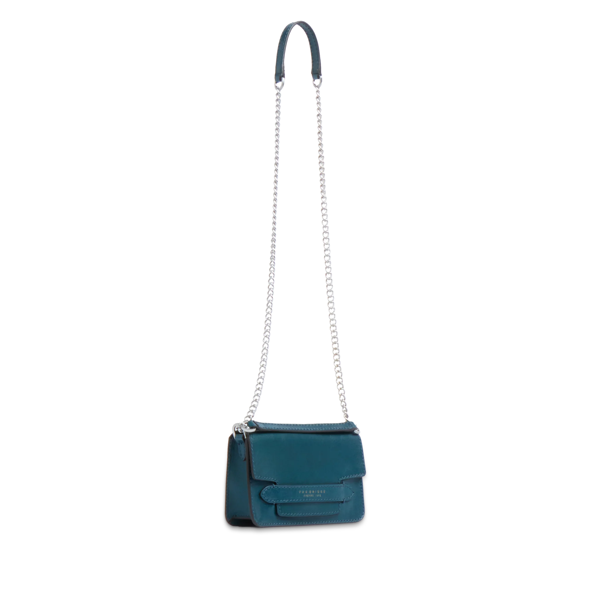 Borsa tracolla pelle con catena - Image 6