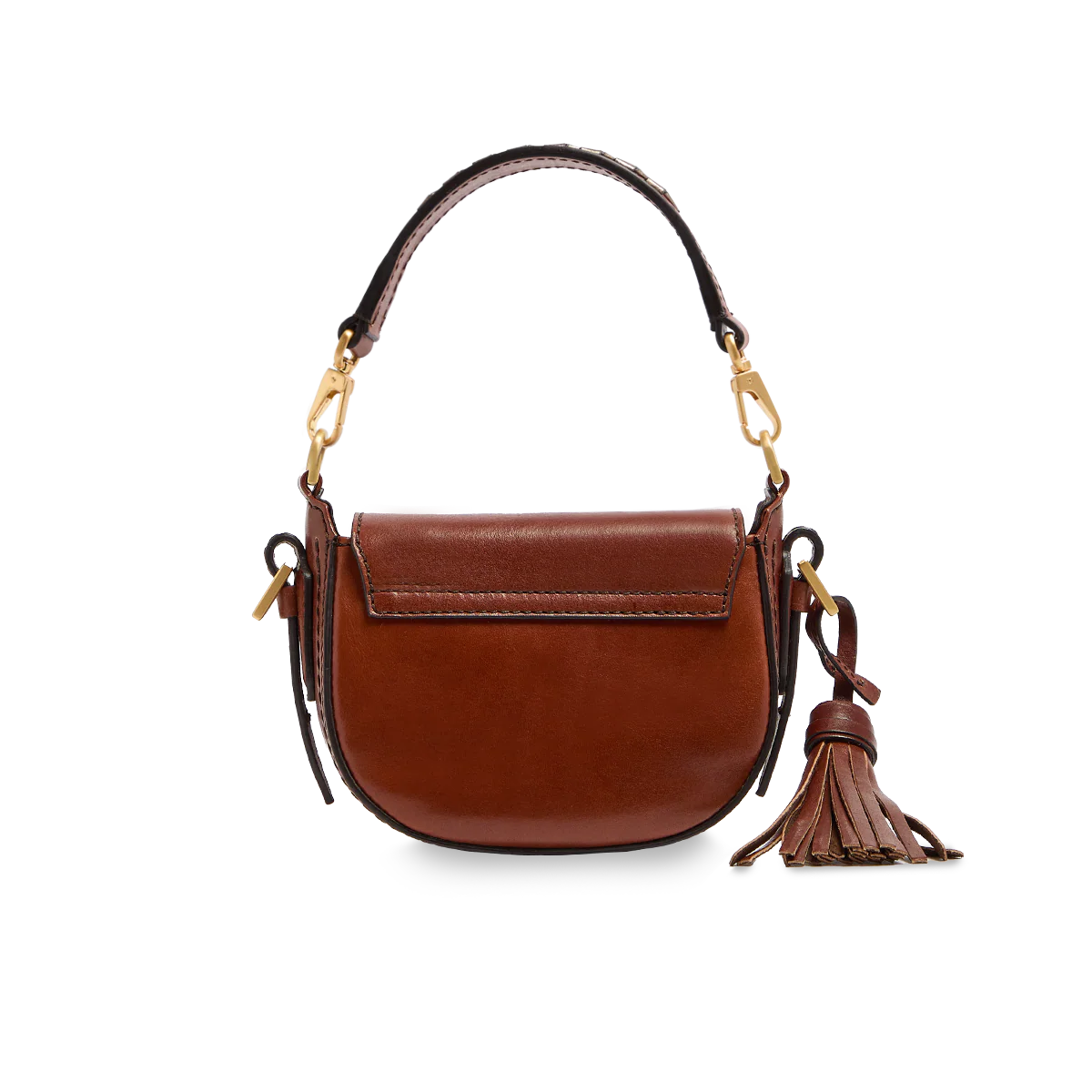 Pearl District Holiday Edition - Borsa a tracolla in pelle con dettagli bronzo - Image 3