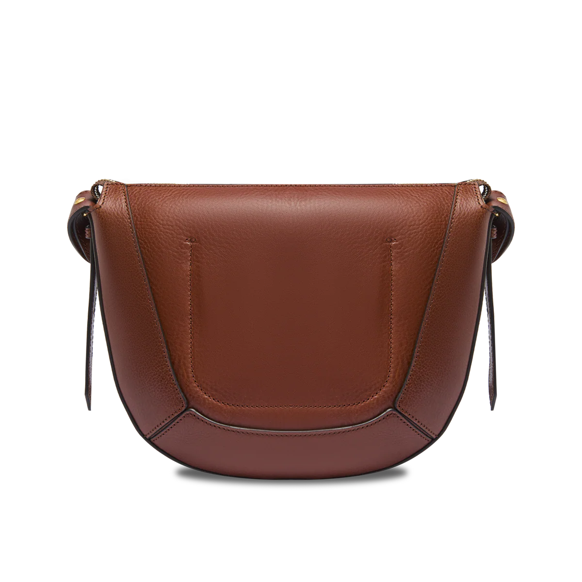 Borsa a tracolla in pelle granata taglia piccola - Image 3