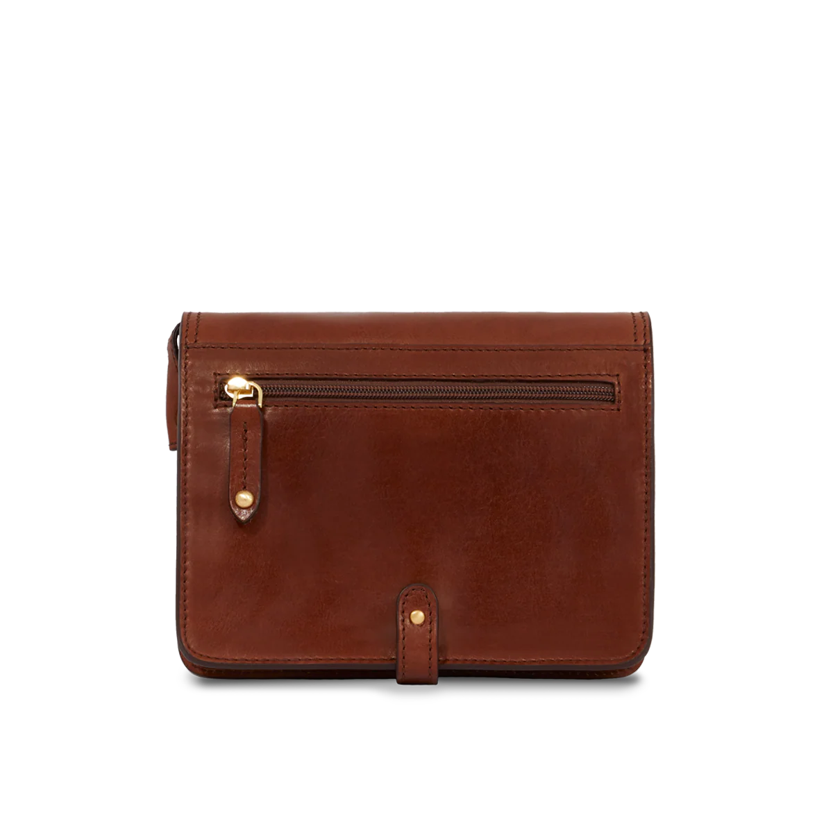Borsa pelle tracolla a scomparti - Image 3