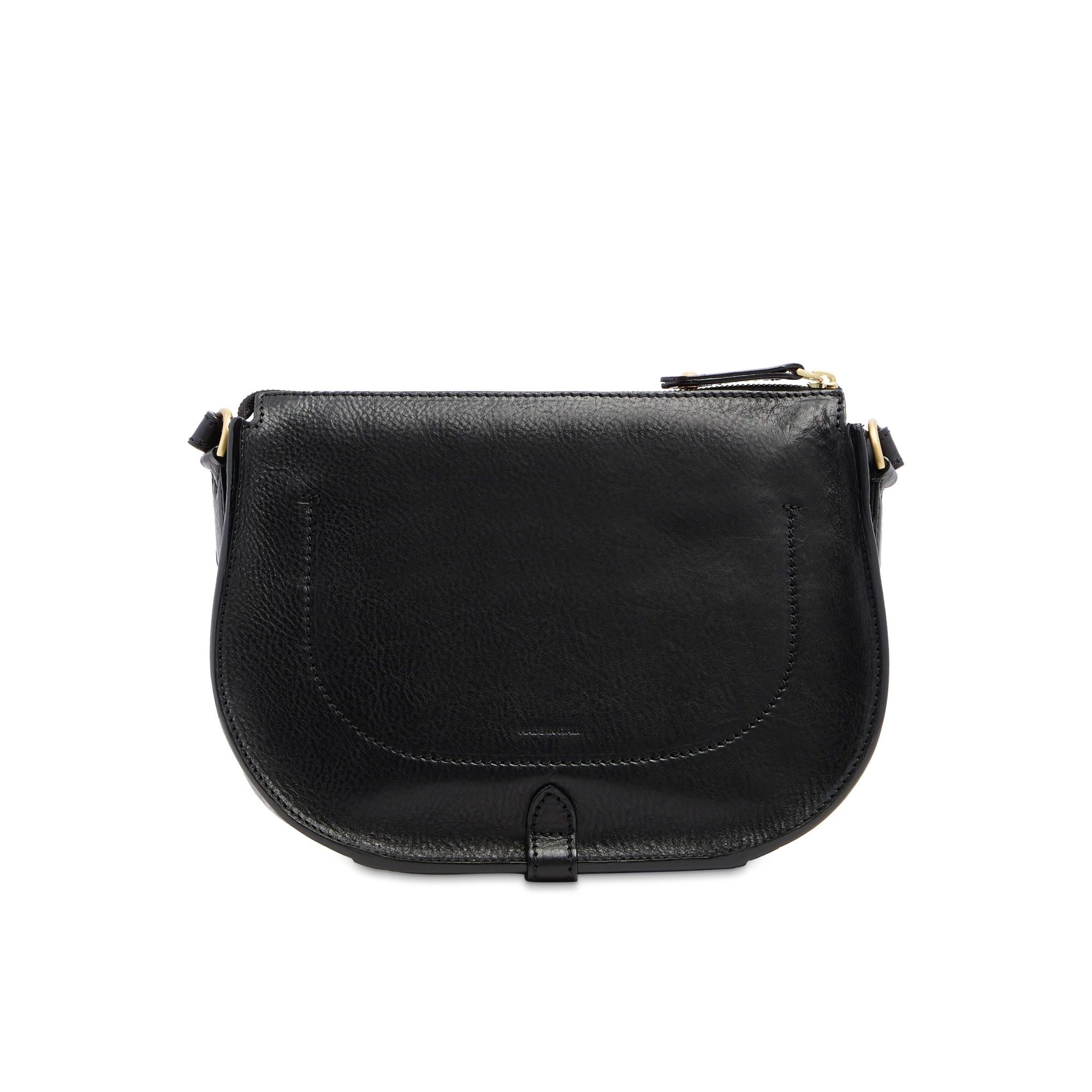 Borsa tracolla in pelle donna con chiusura zip - Image 3