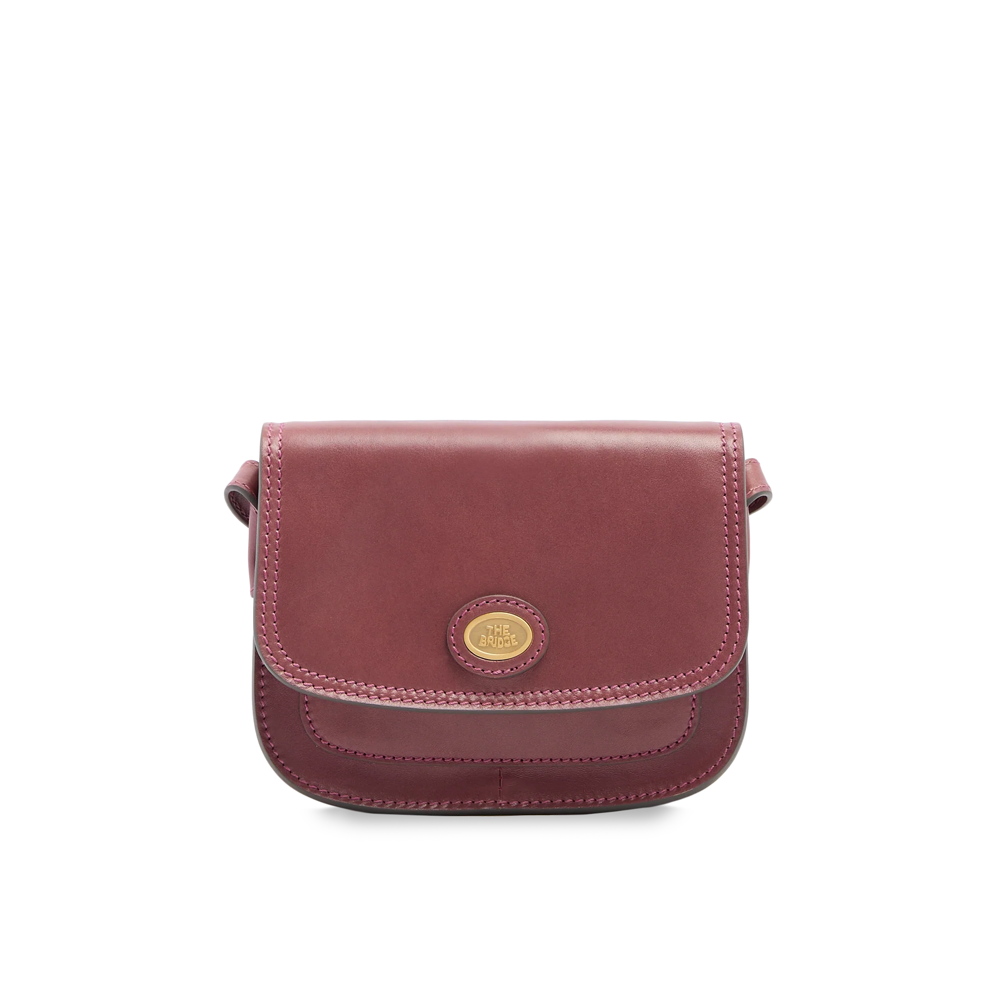 Borsa tracolla in pelle a scomparti small size