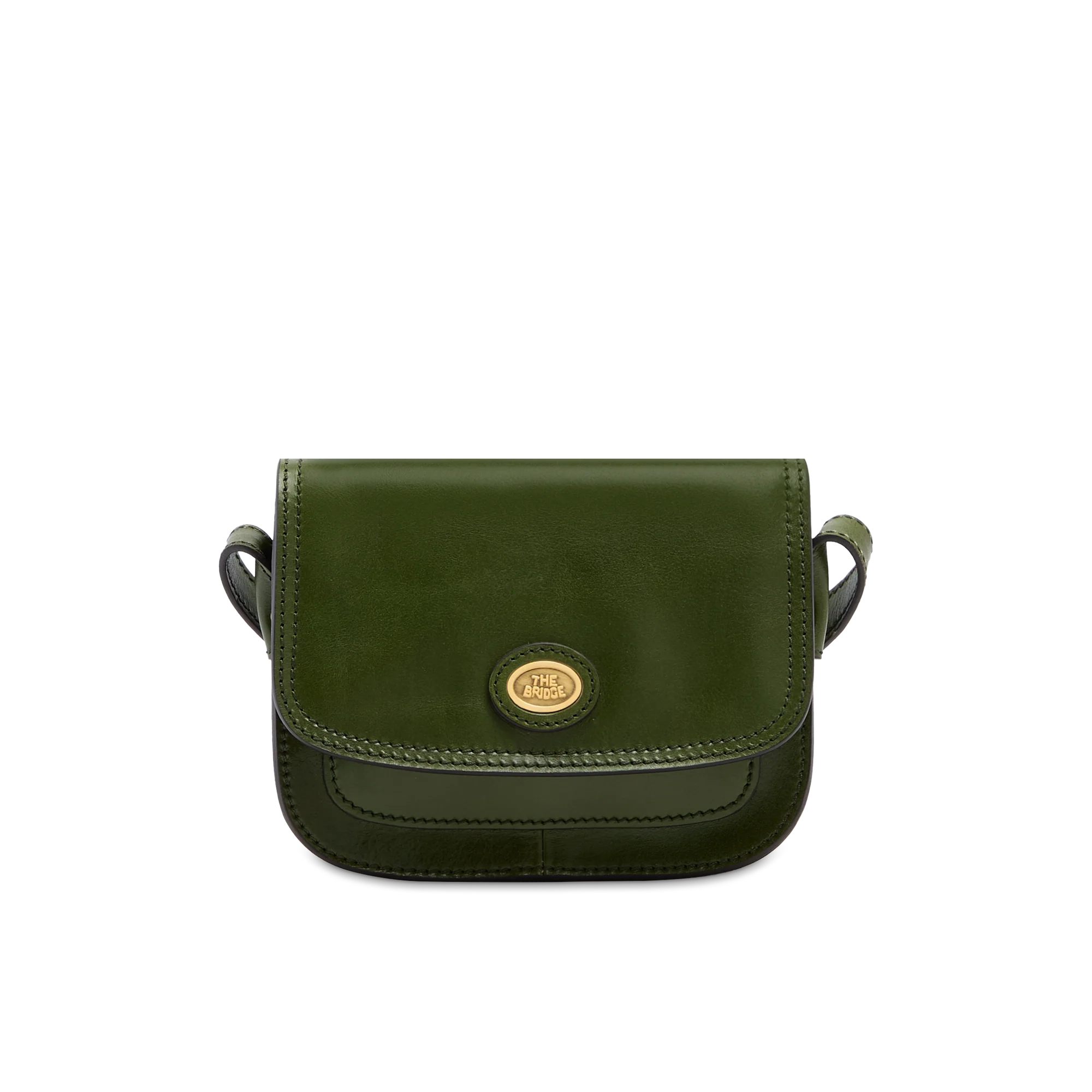Borsa tracolla in pelle a scomparti small size