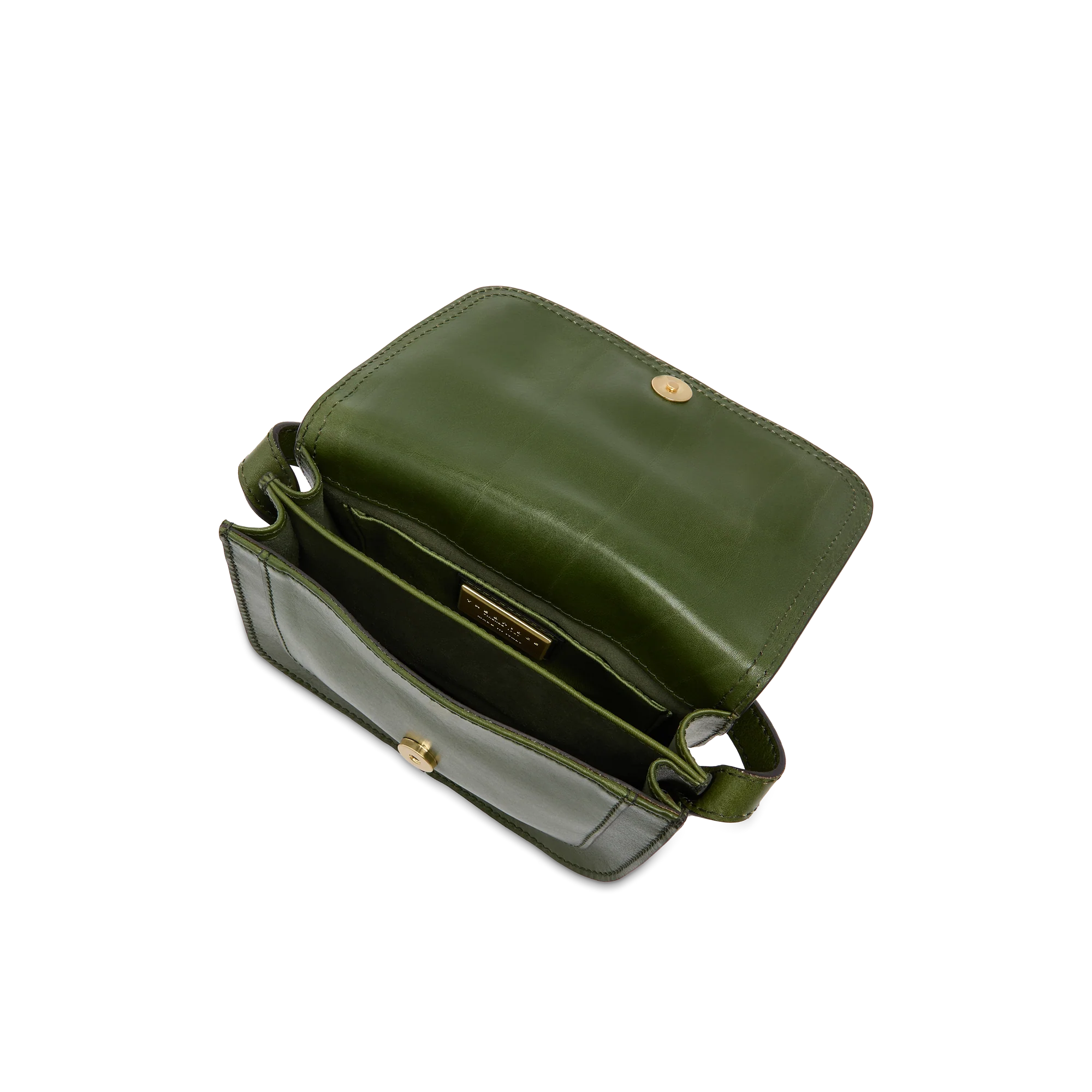 Borsa tracolla in pelle a scomparti small size - Image 4