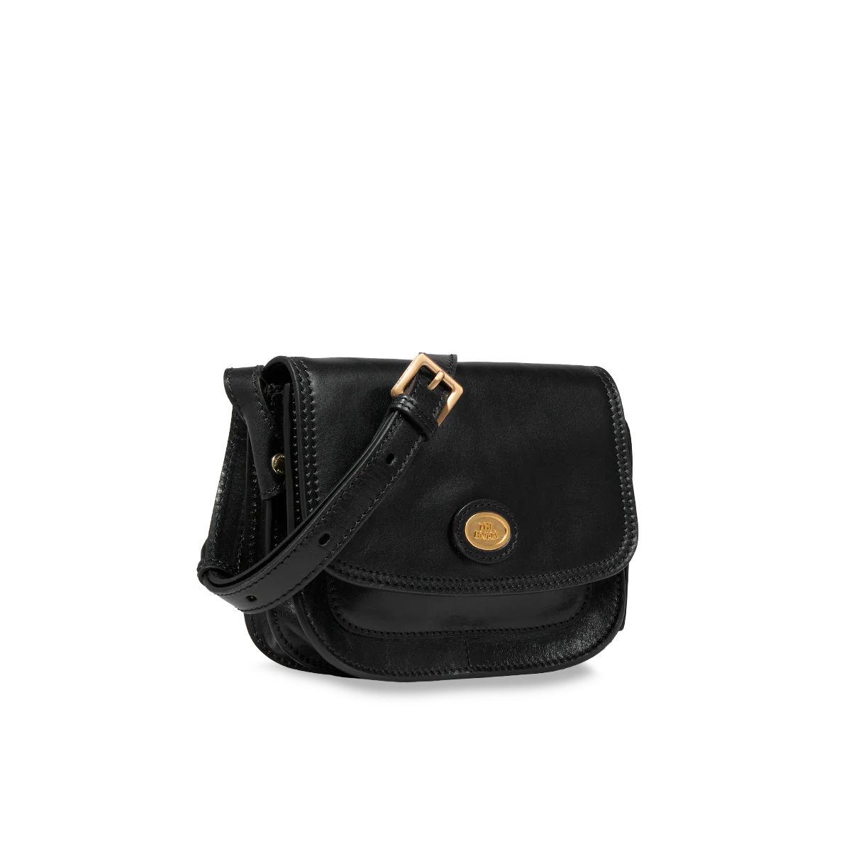 Borsa tracolla in pelle a scomparti small size - Image 2