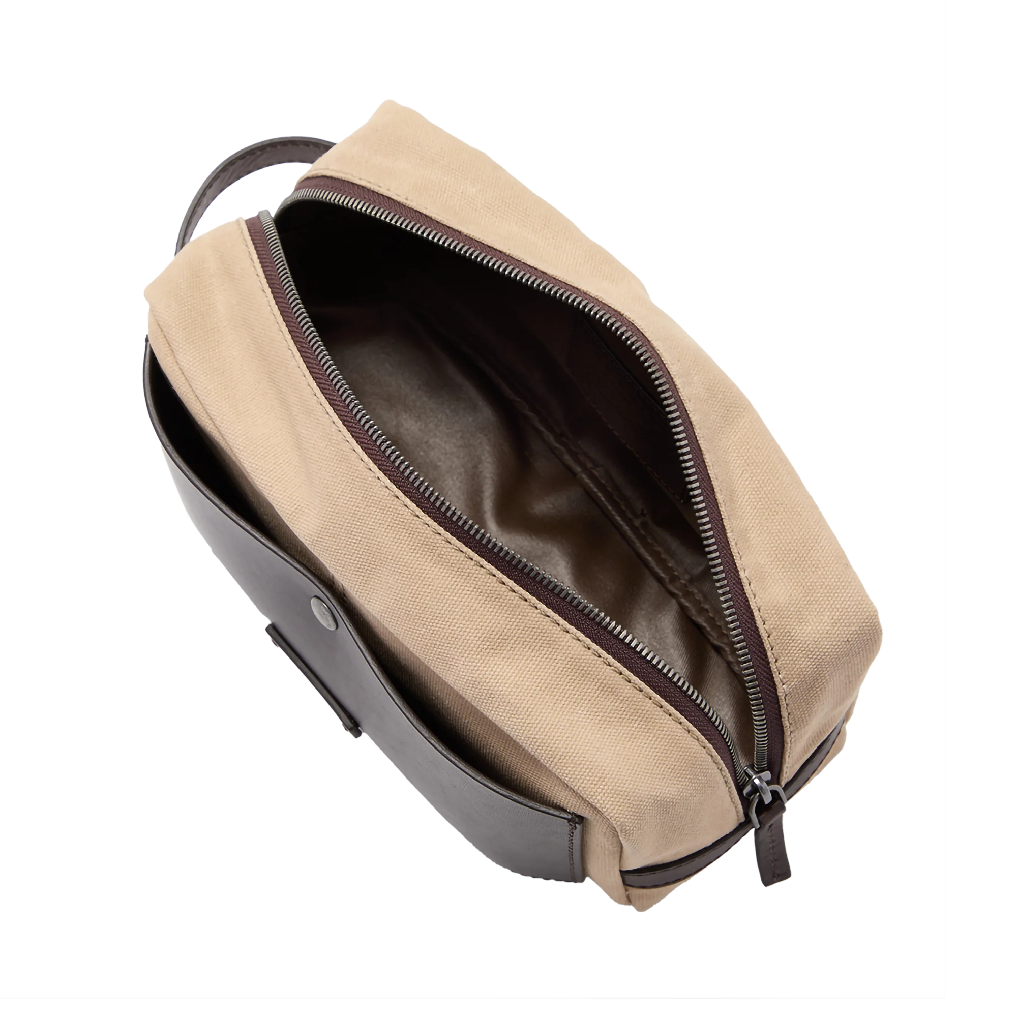 Beauty case pelle e tessuto - Image 4