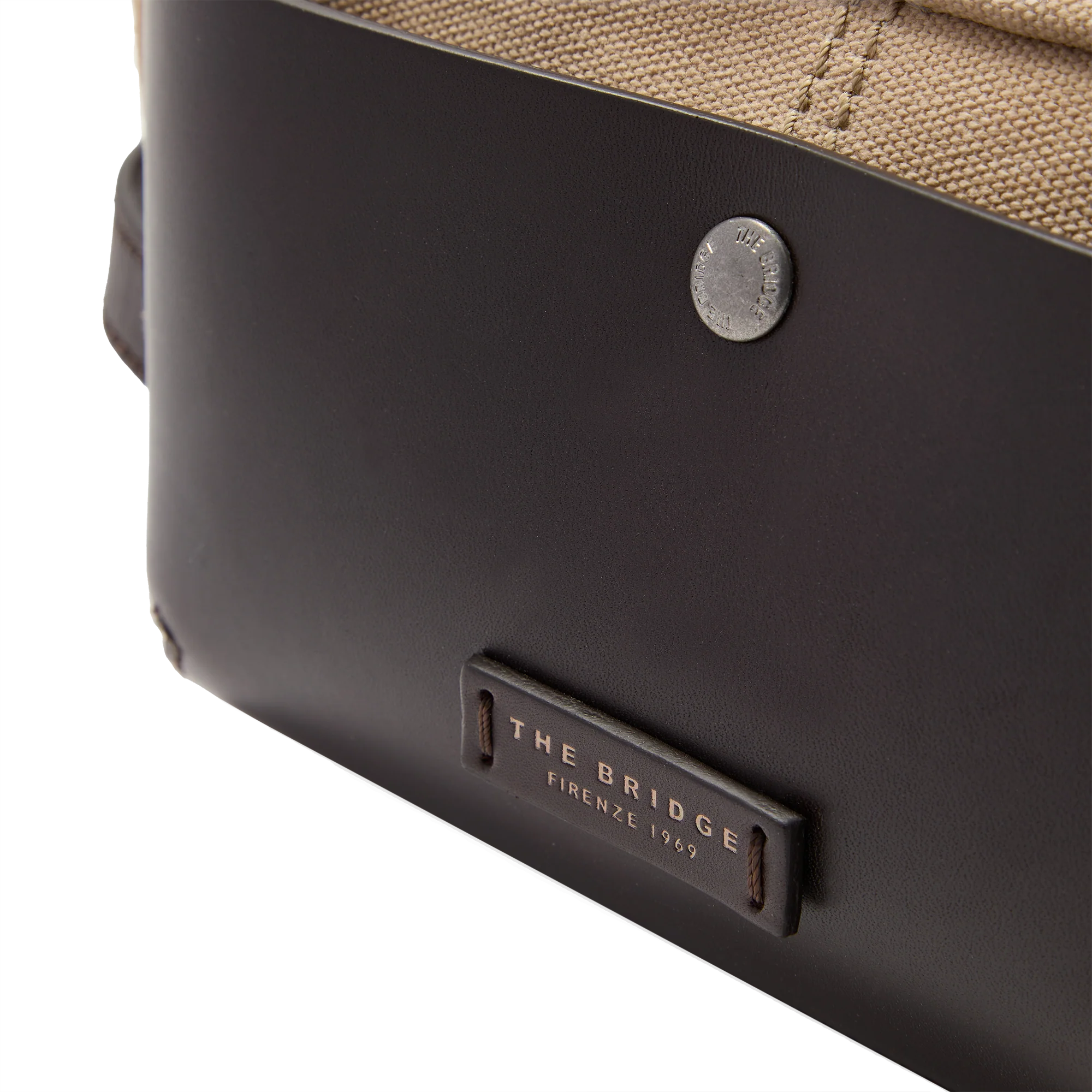 Beauty case pelle e tessuto - Image 5