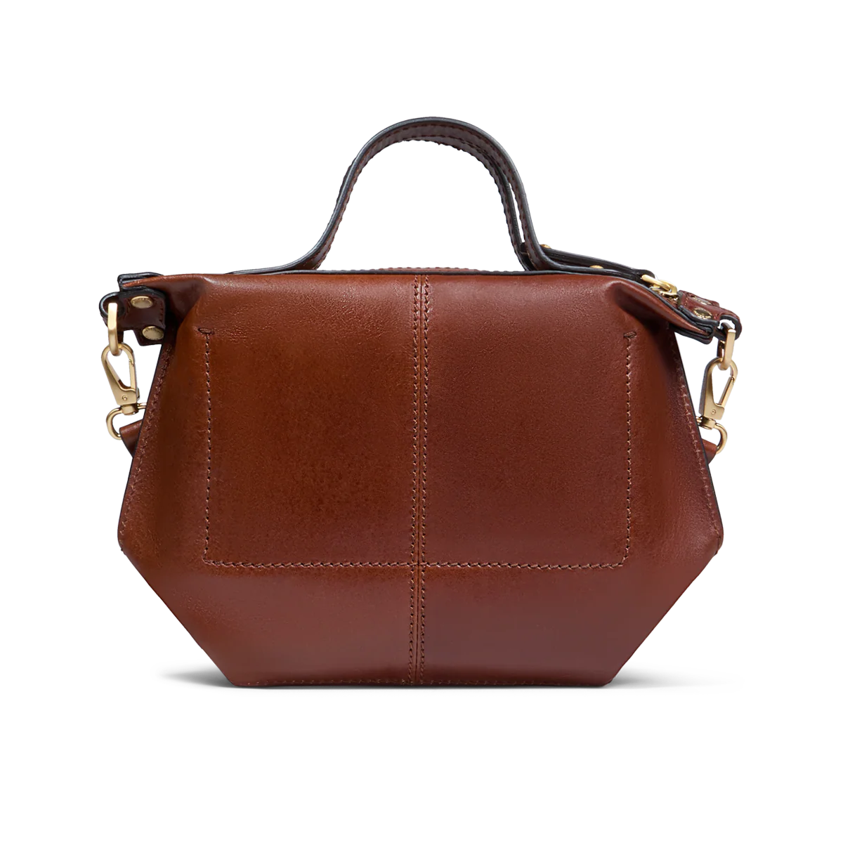 Borsa tracolla pelle chiusa con zip taglia s - Image 3