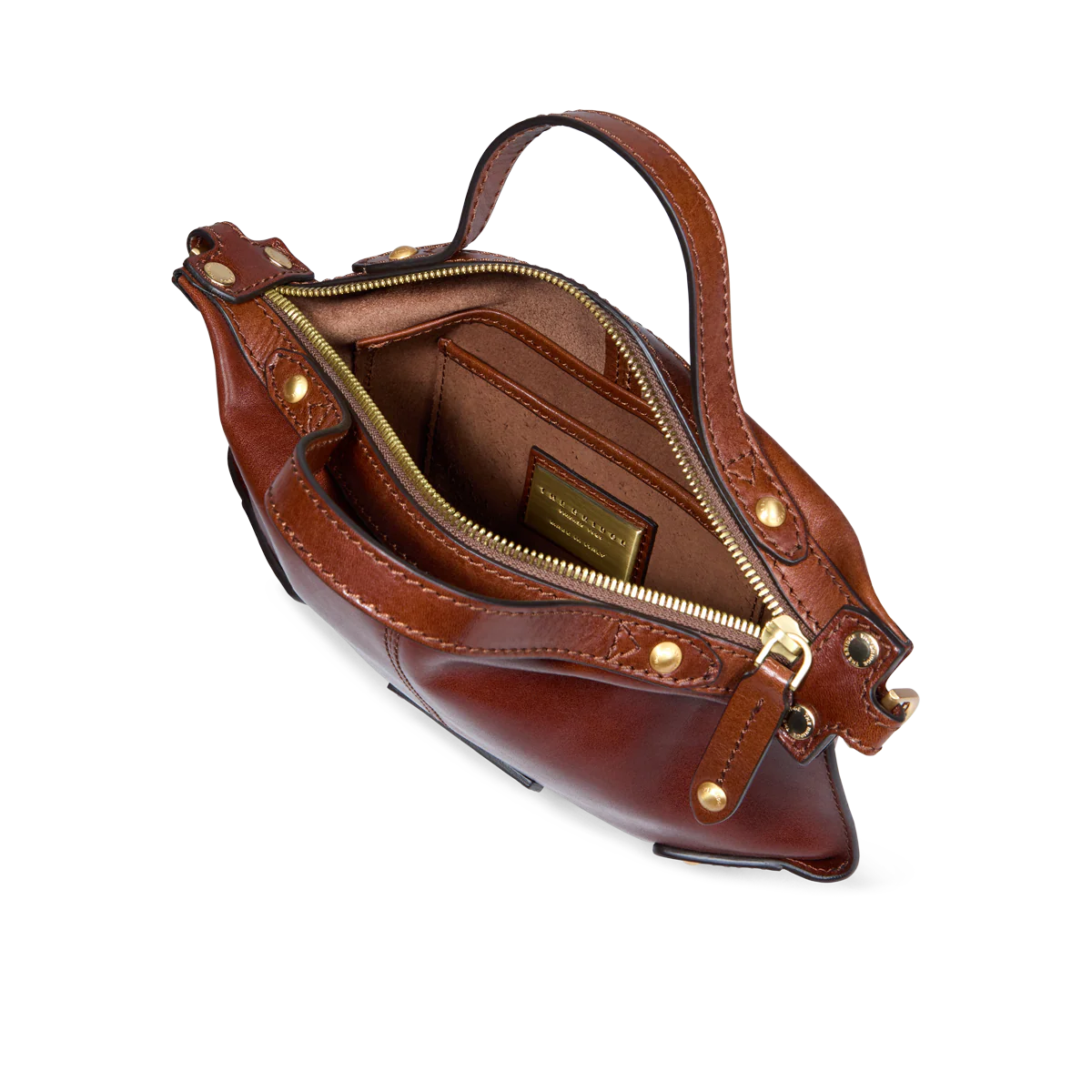 Borsa tracolla pelle chiusa con zip taglia s - Image 4