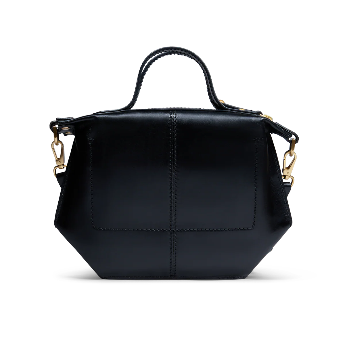 Borsa tracolla pelle chiusa con zip taglia s - Image 3