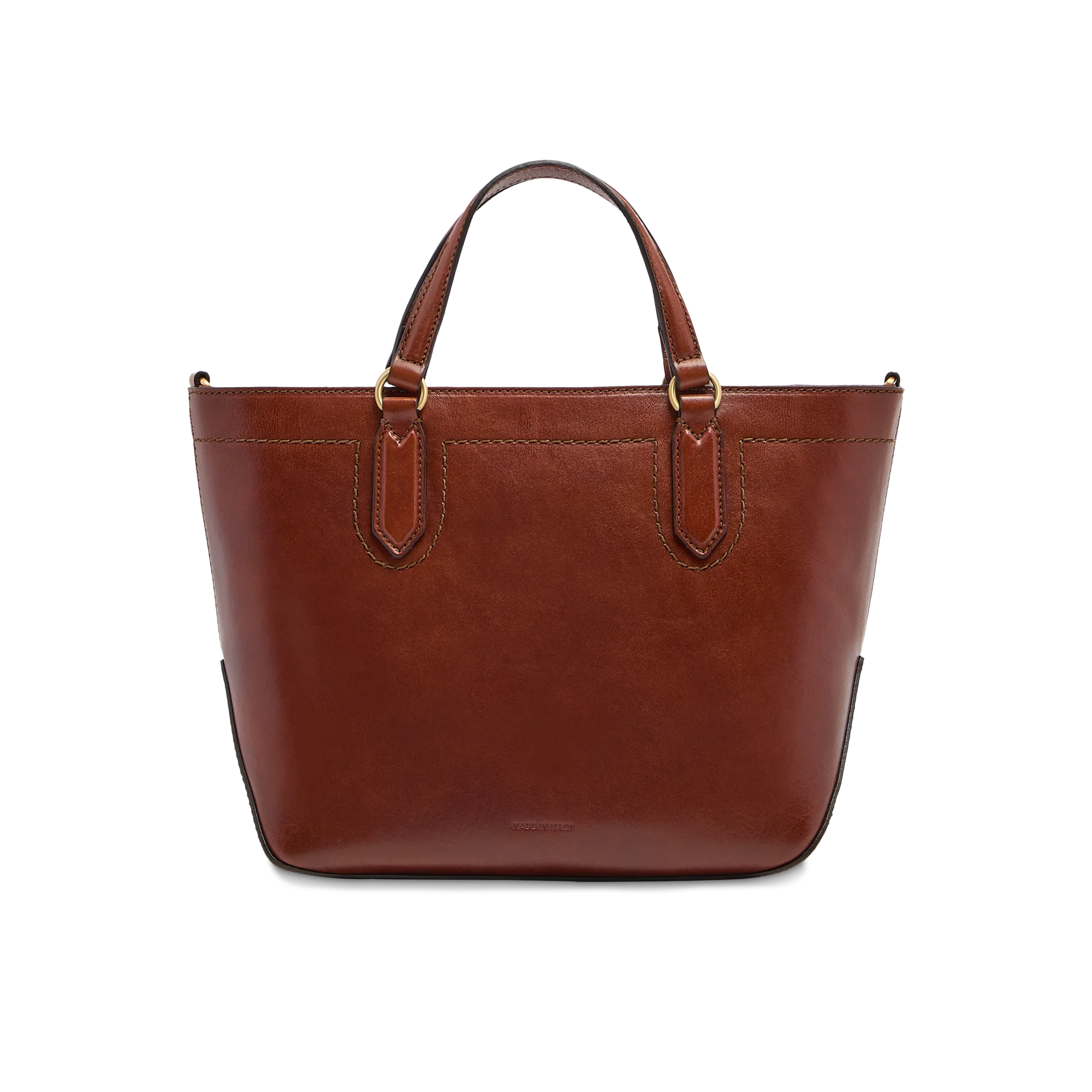 Borsa a mano in pelle con tracolla removibile - Image 3