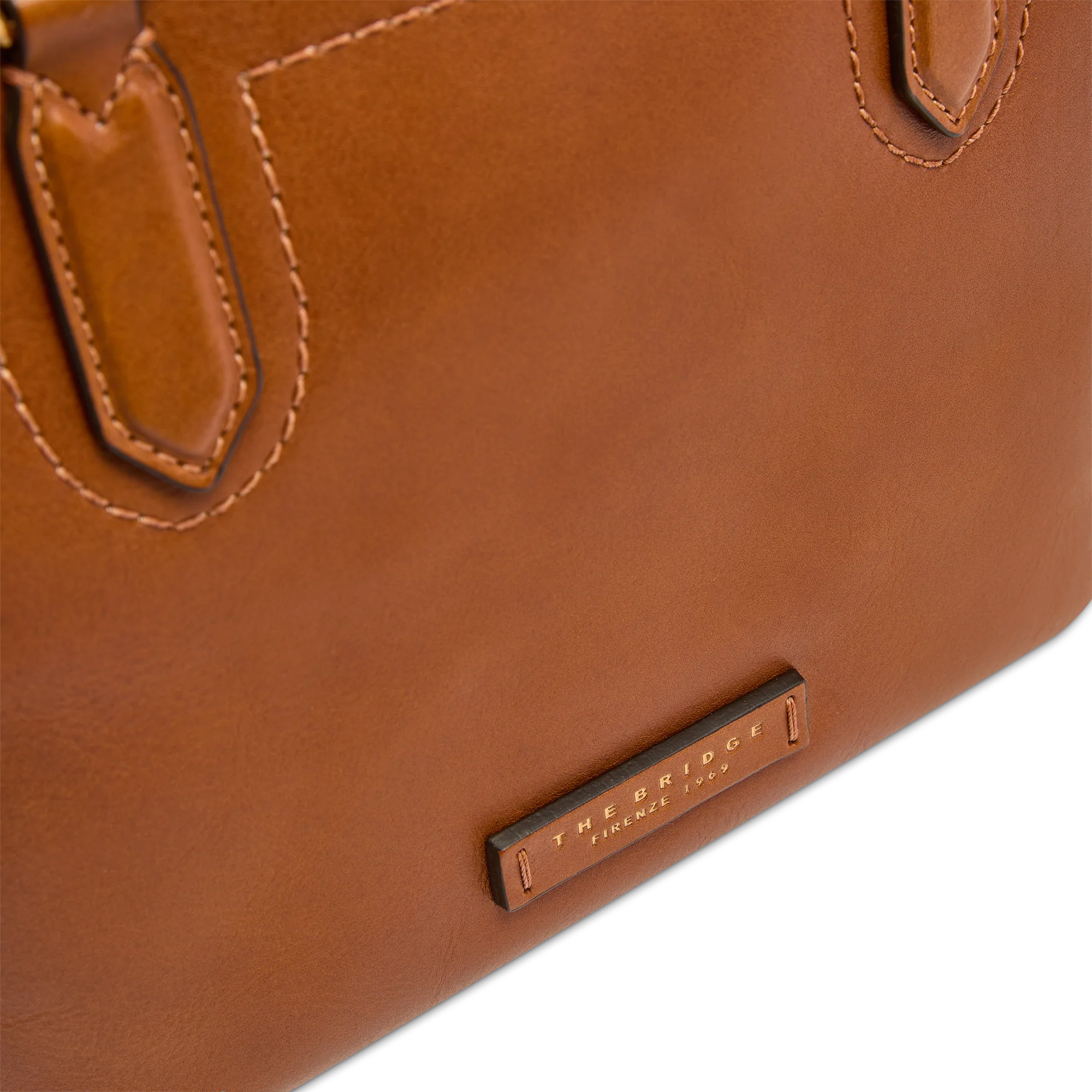Borsa a mano in pelle con tracolla removibile - Image 5