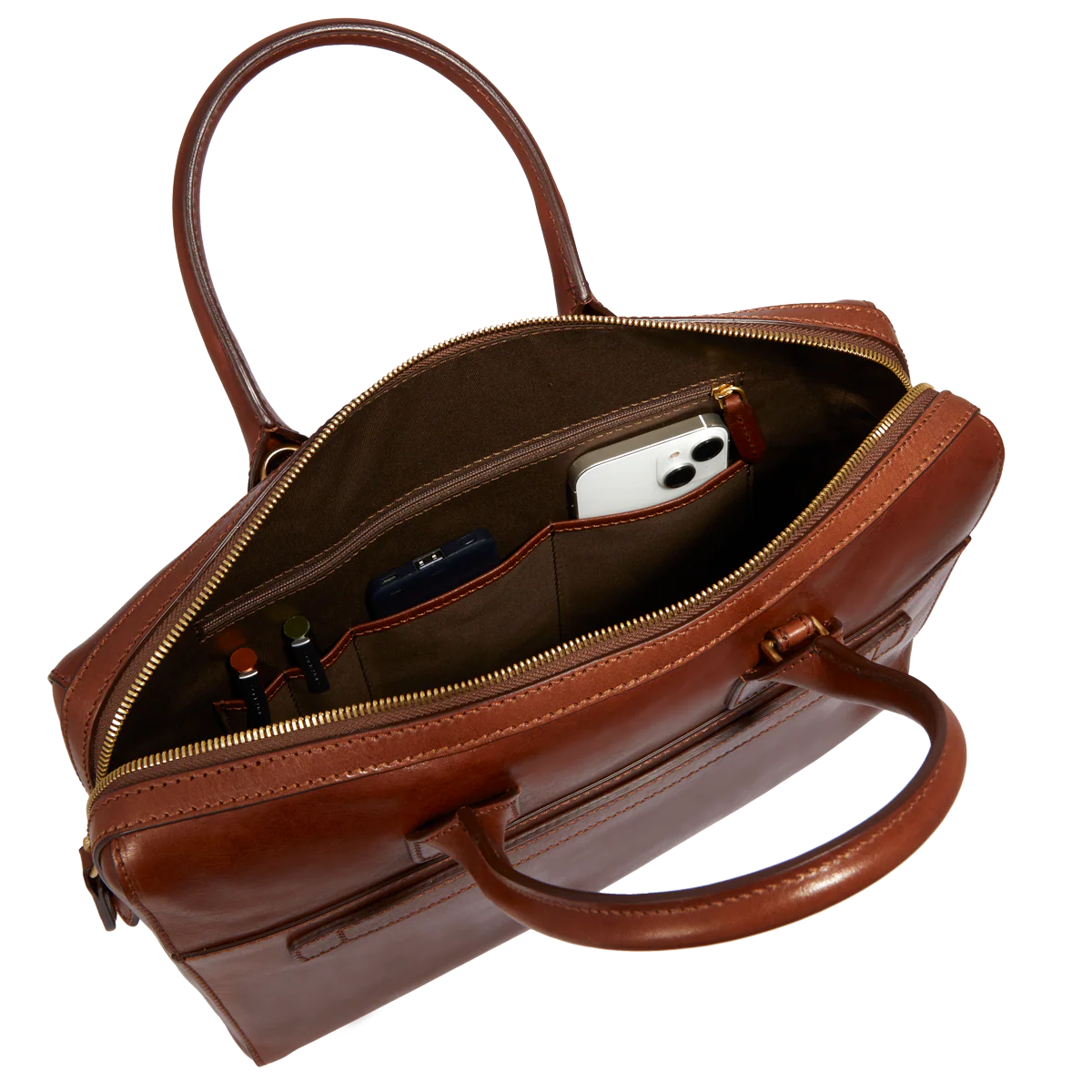 Borsa in pelle porta pc da donna - Image 5