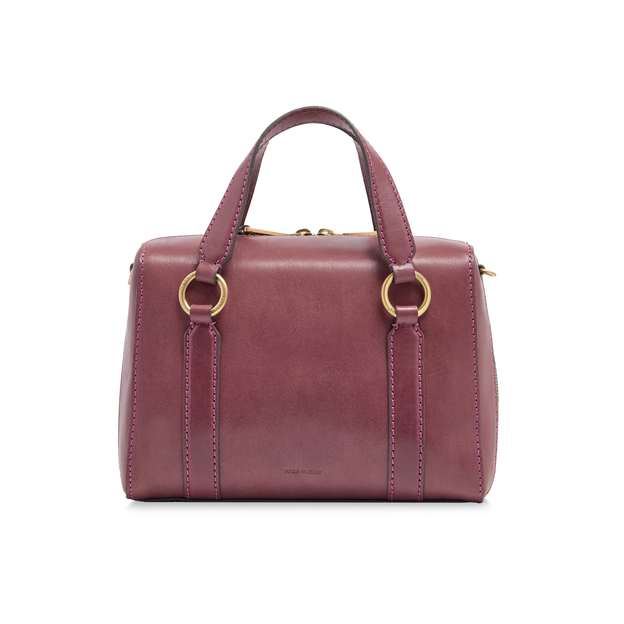 Borsa a mano in pelle con tracolla removibile - Image 3