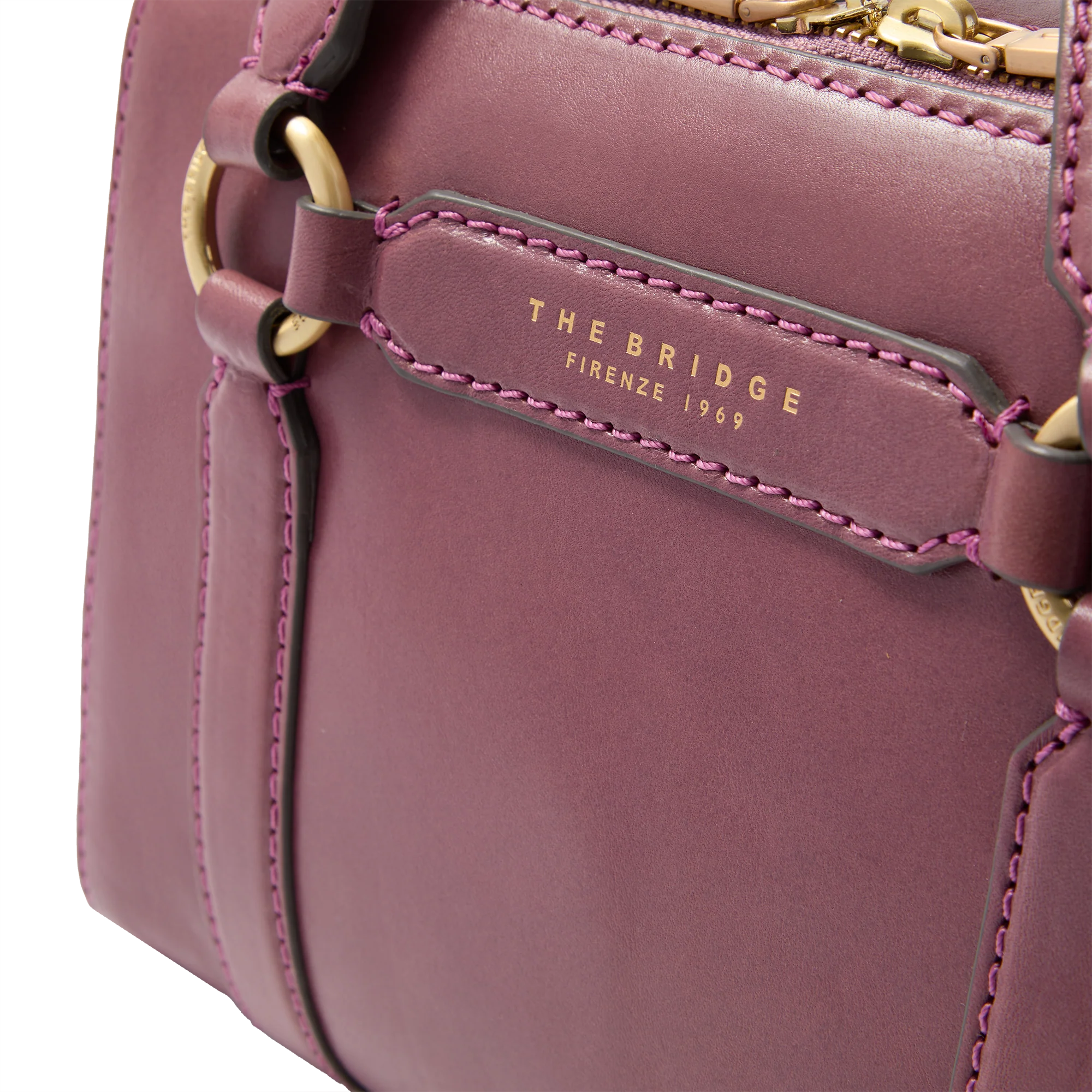 Borsa a mano in pelle con tracolla removibile - Image 5