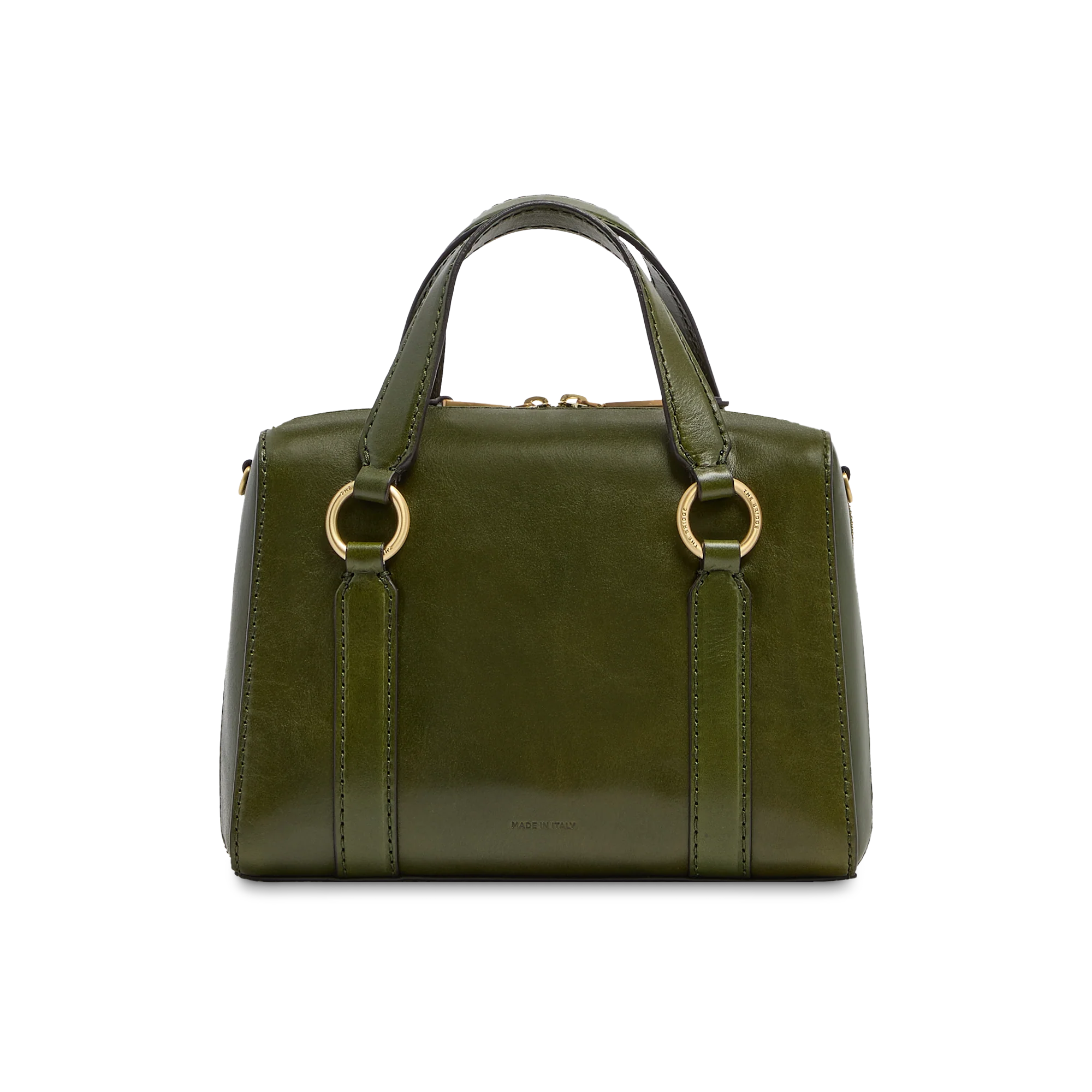 Borsa a mano in pelle con tracolla removibile - Image 3