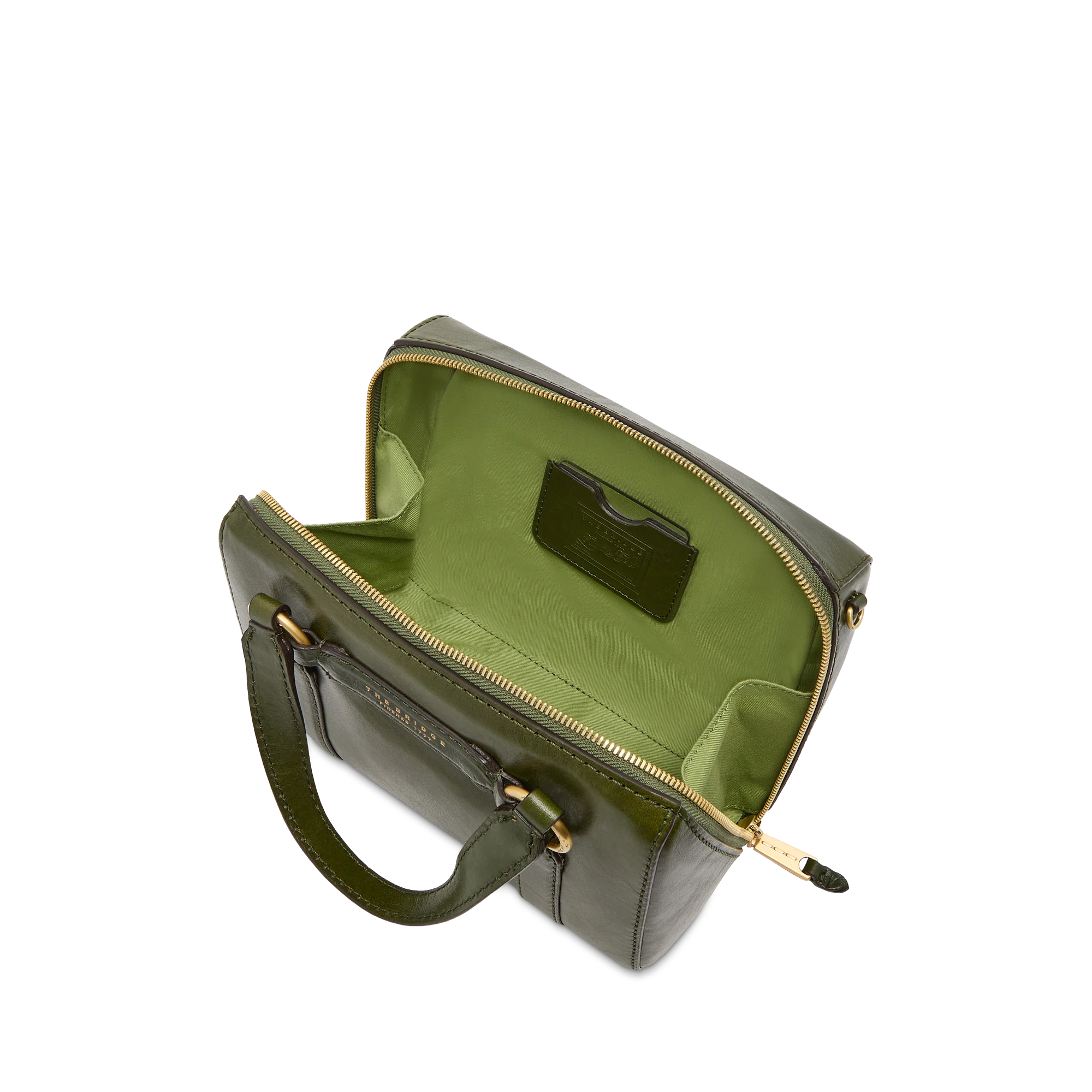 Borsa a mano in pelle con tracolla removibile - Image 4