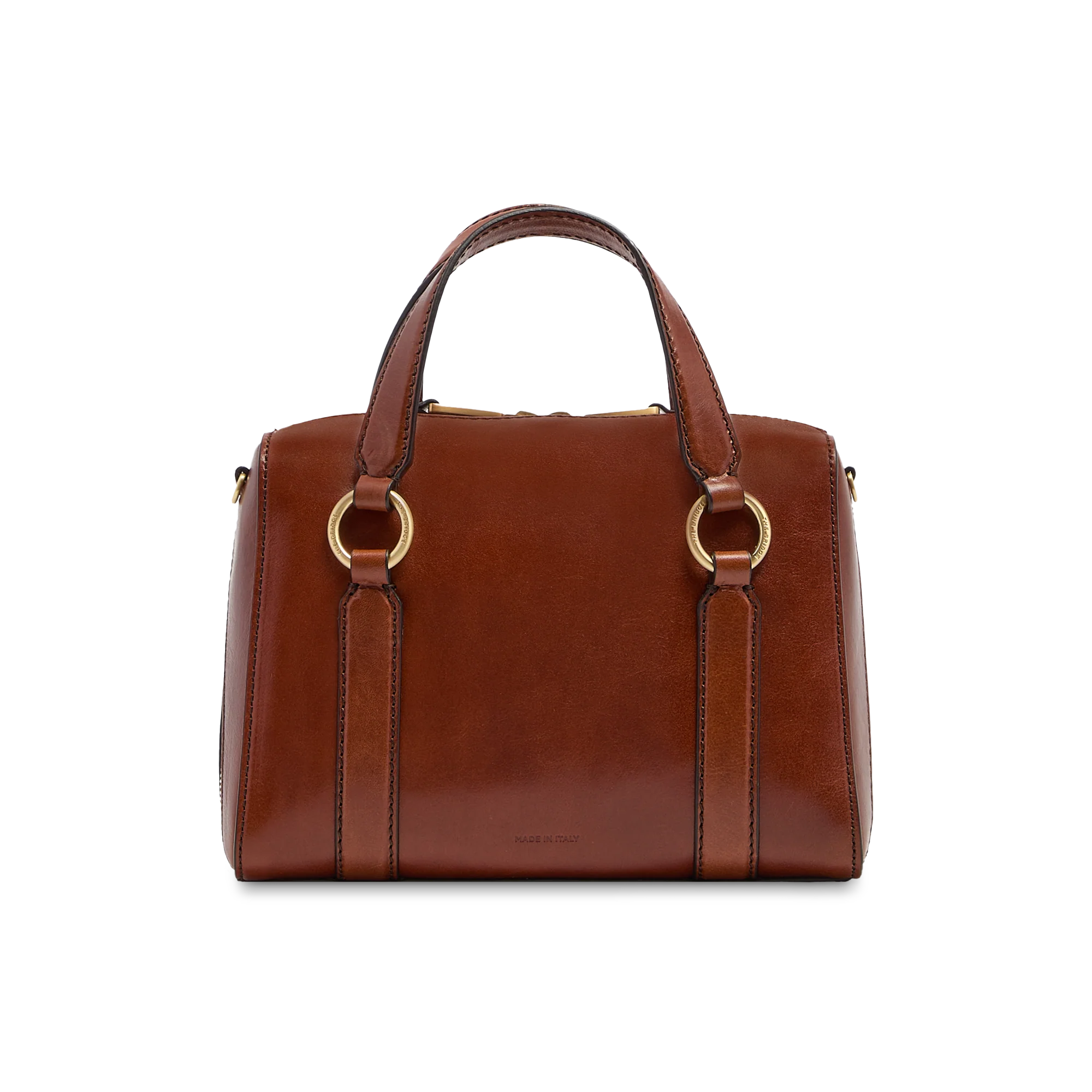Borsa a mano in pelle con tracolla removibile - Image 3