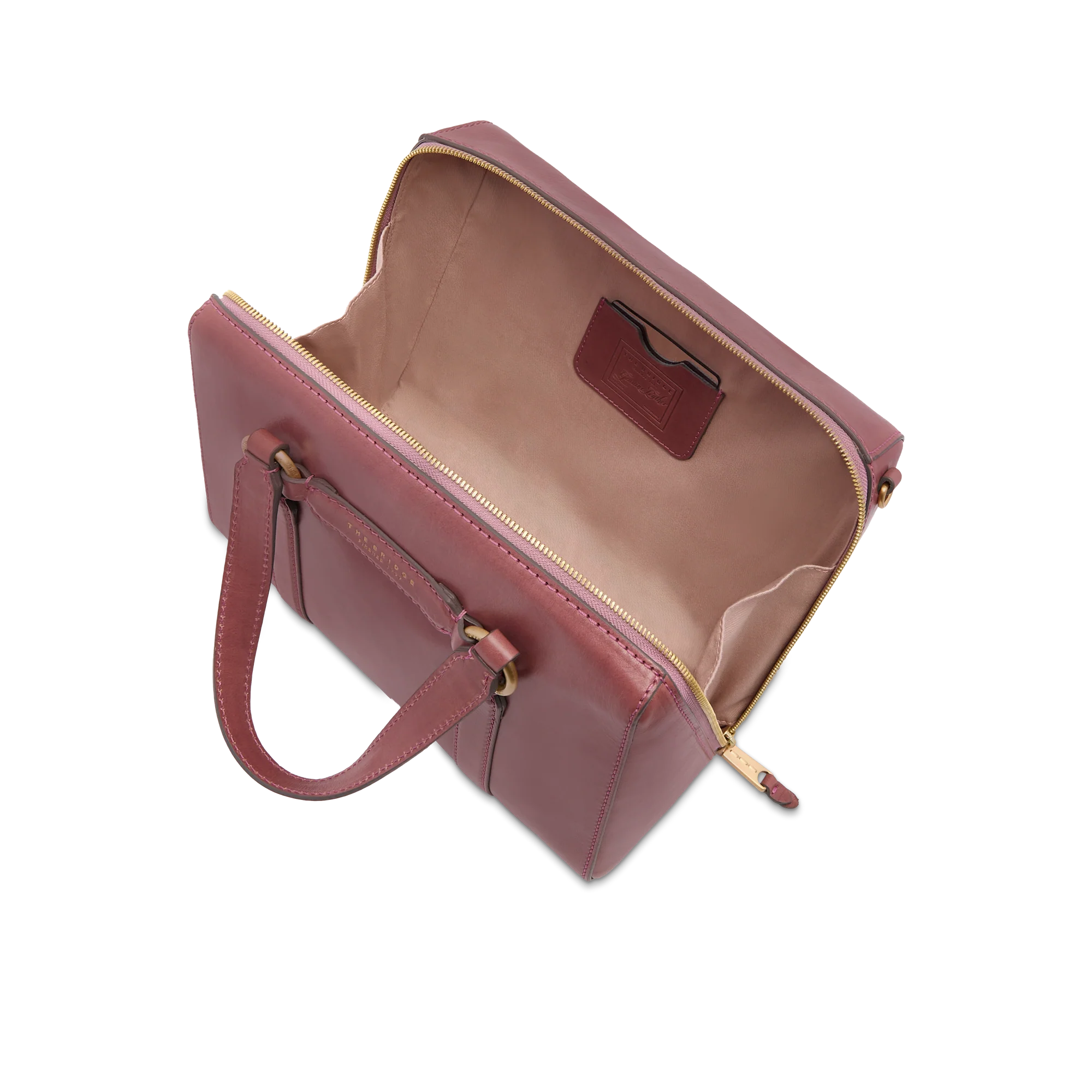 Borsa grande a mano in pelle con tracolla - Image 4
