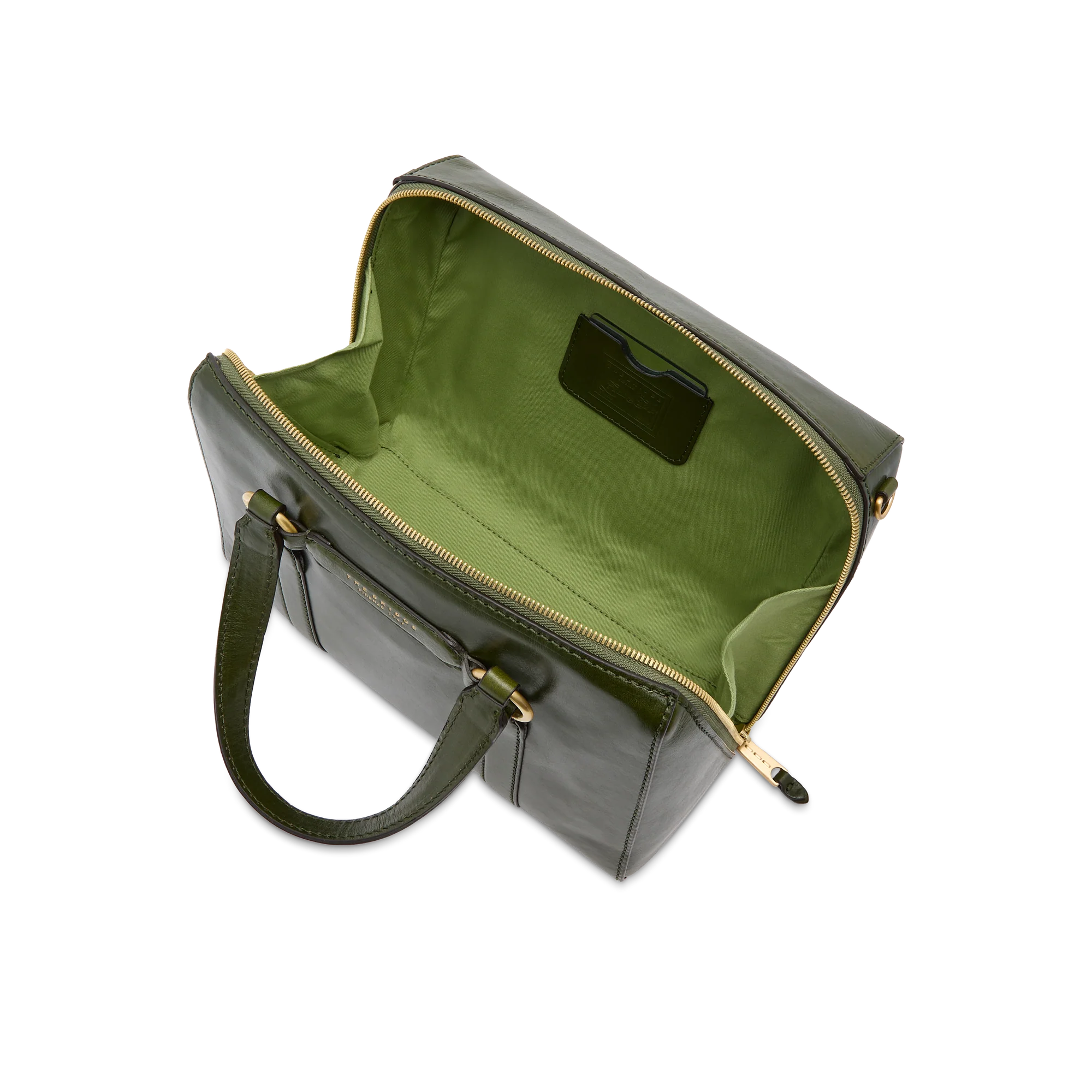 Borsa grande a mano in pelle con tracolla - Image 4