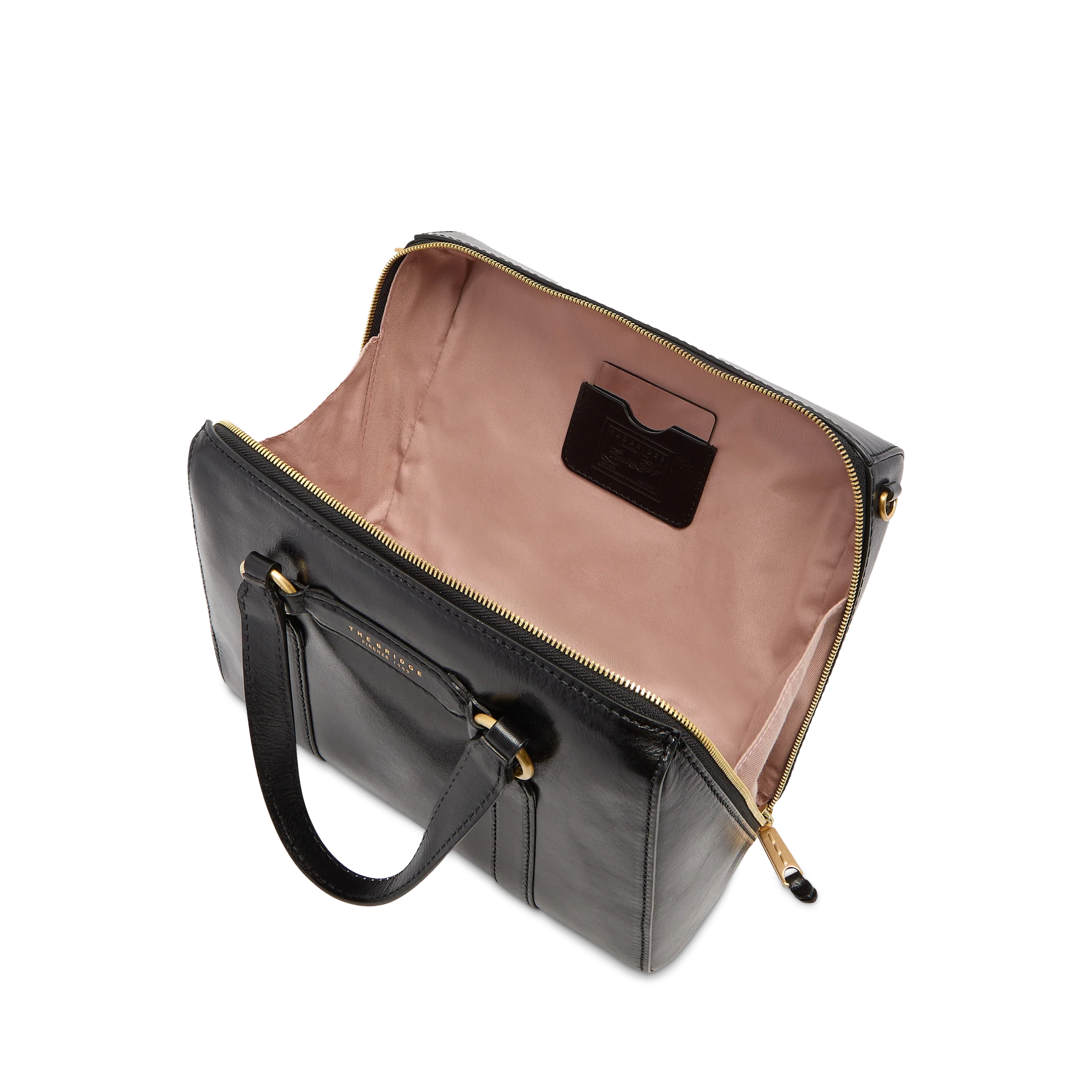 Borsa grande a mano in pelle con tracolla - Image 4