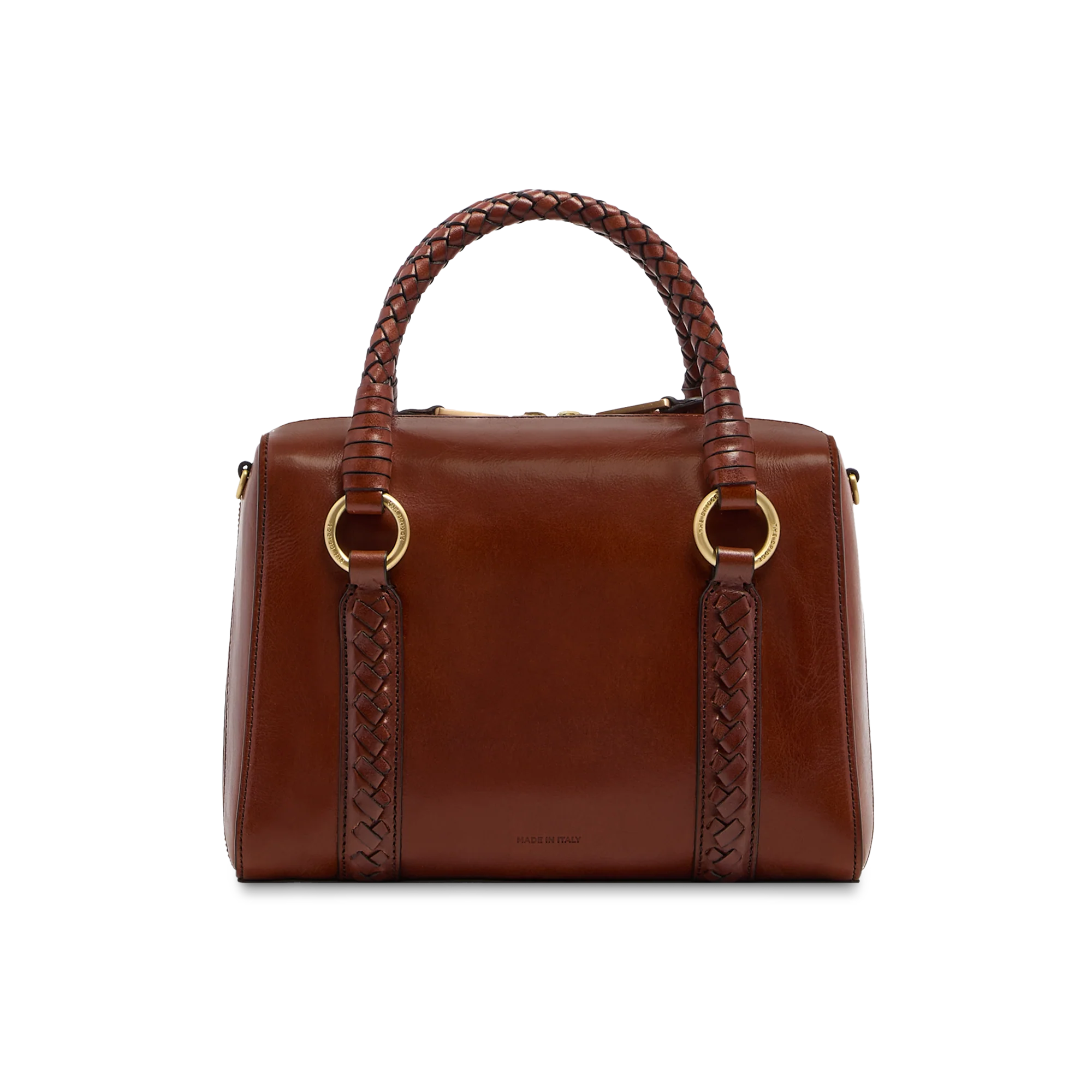 Borsa a mano in pelle con tracolla removibile - Image 3