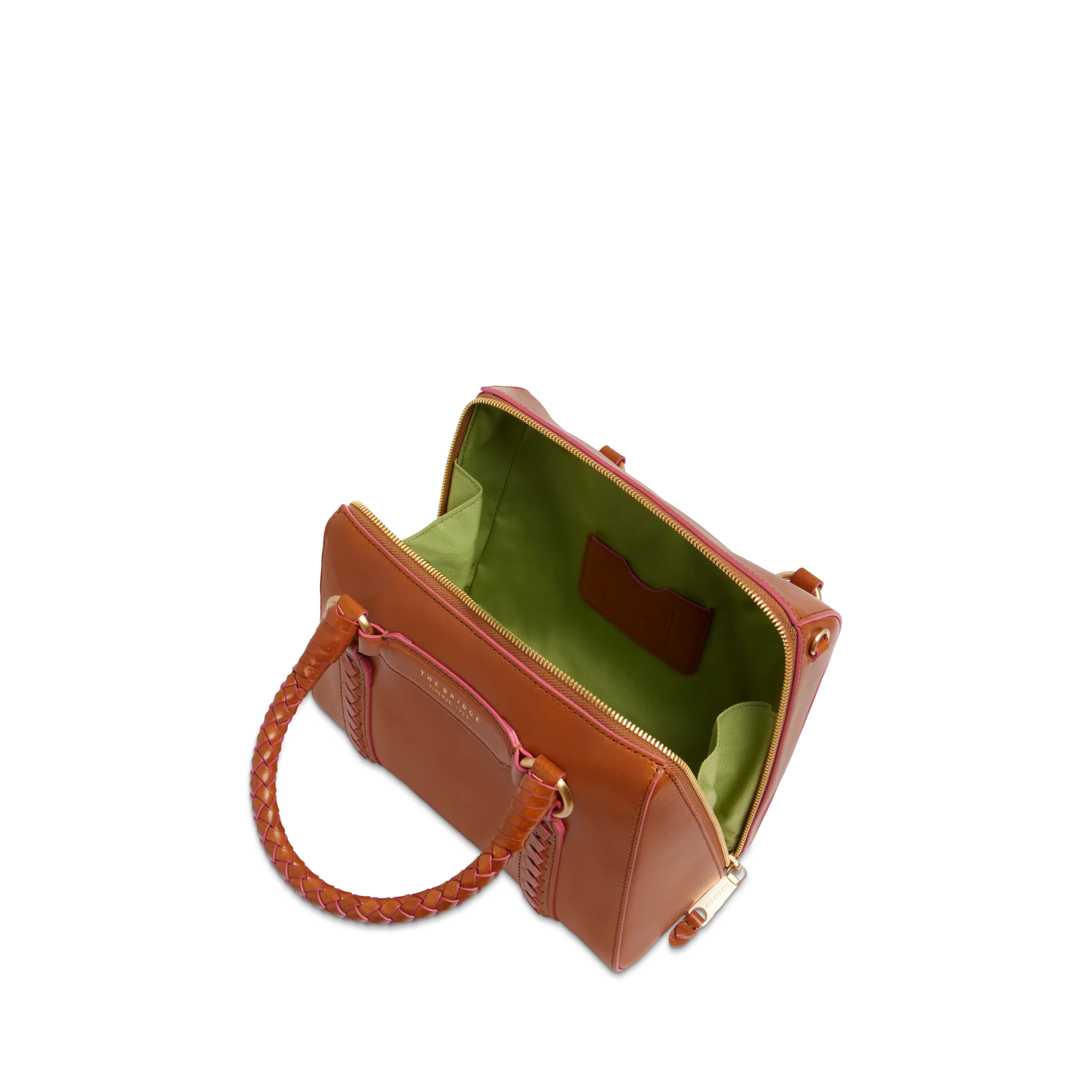 Borsa a mano in pelle con tracolla removibile - Image 4