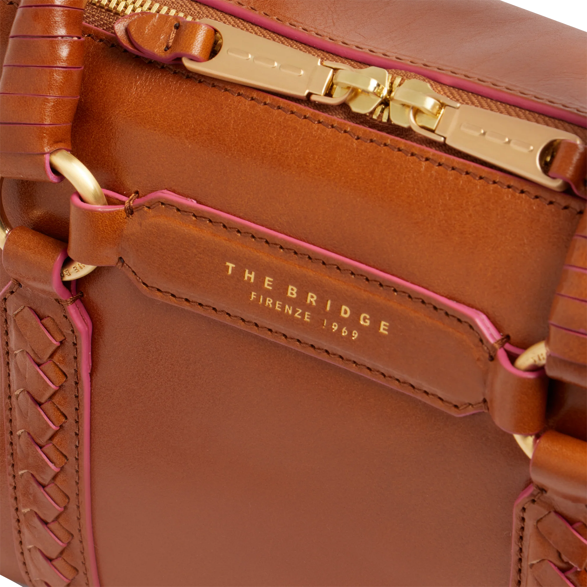 Borsa a mano in pelle con tracolla removibile - Image 5