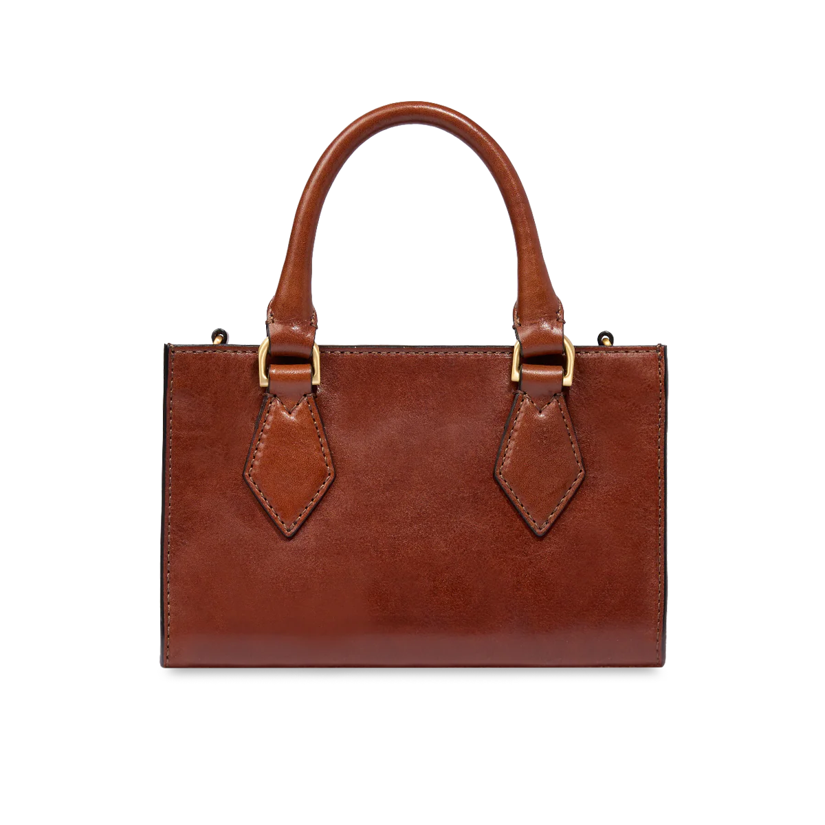 Borsa a mano in pelle con tracolla removibile - Image 3